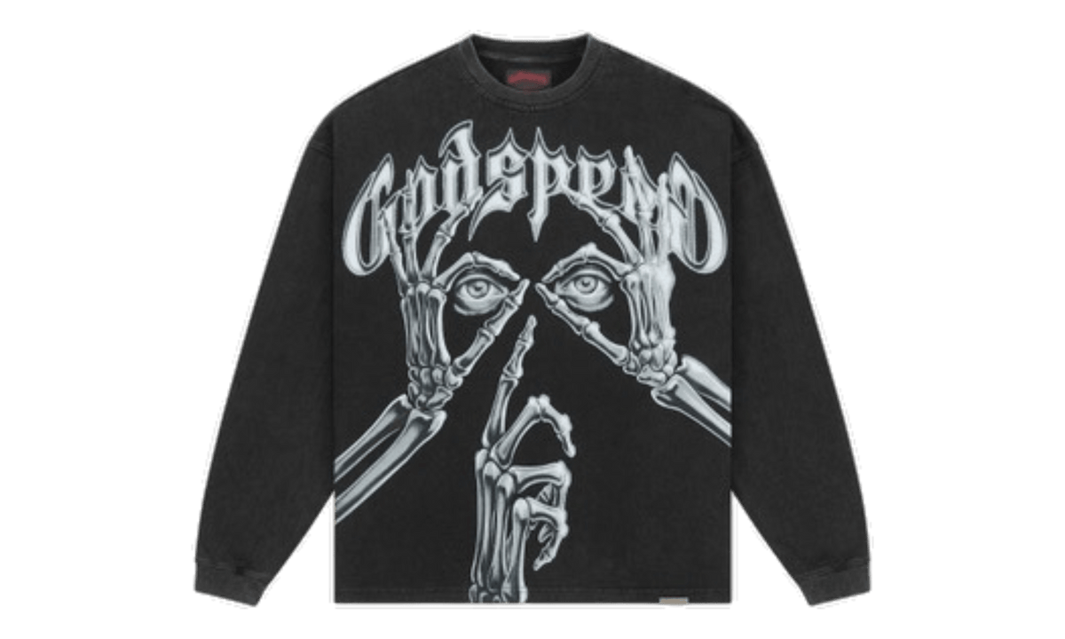 Godspeed Silencio L/S T-Shirt Black Wash