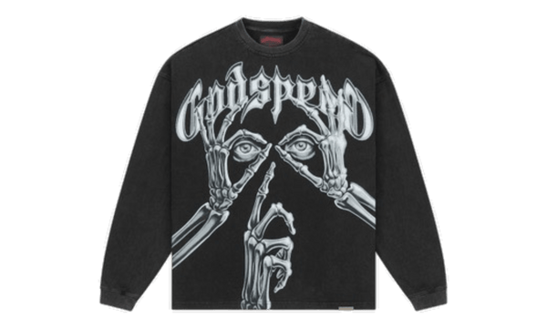 Godspeed Silencio L/S T-Shirt Black Wash