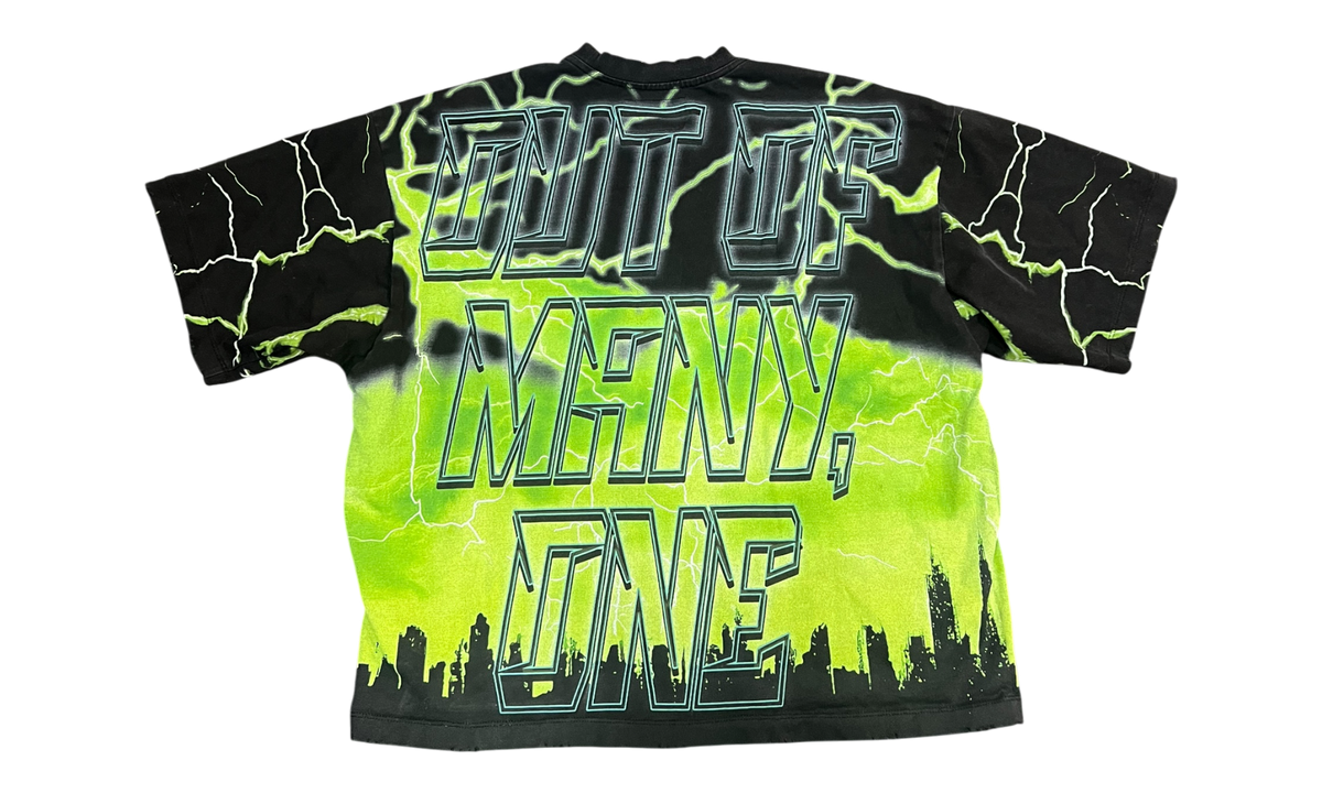 Godspeed Voltage Lime Wash Black T-shirt (PreOwned)