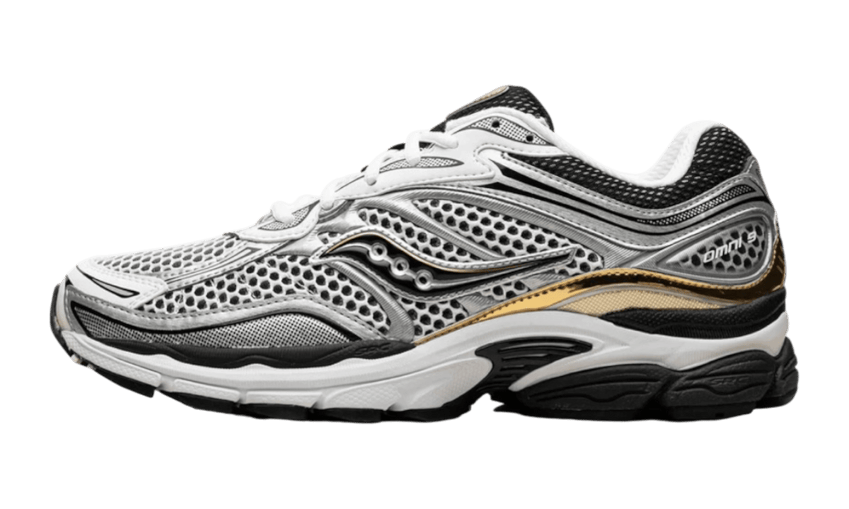 Saucony ProGrid Omni 9 Silver Gold