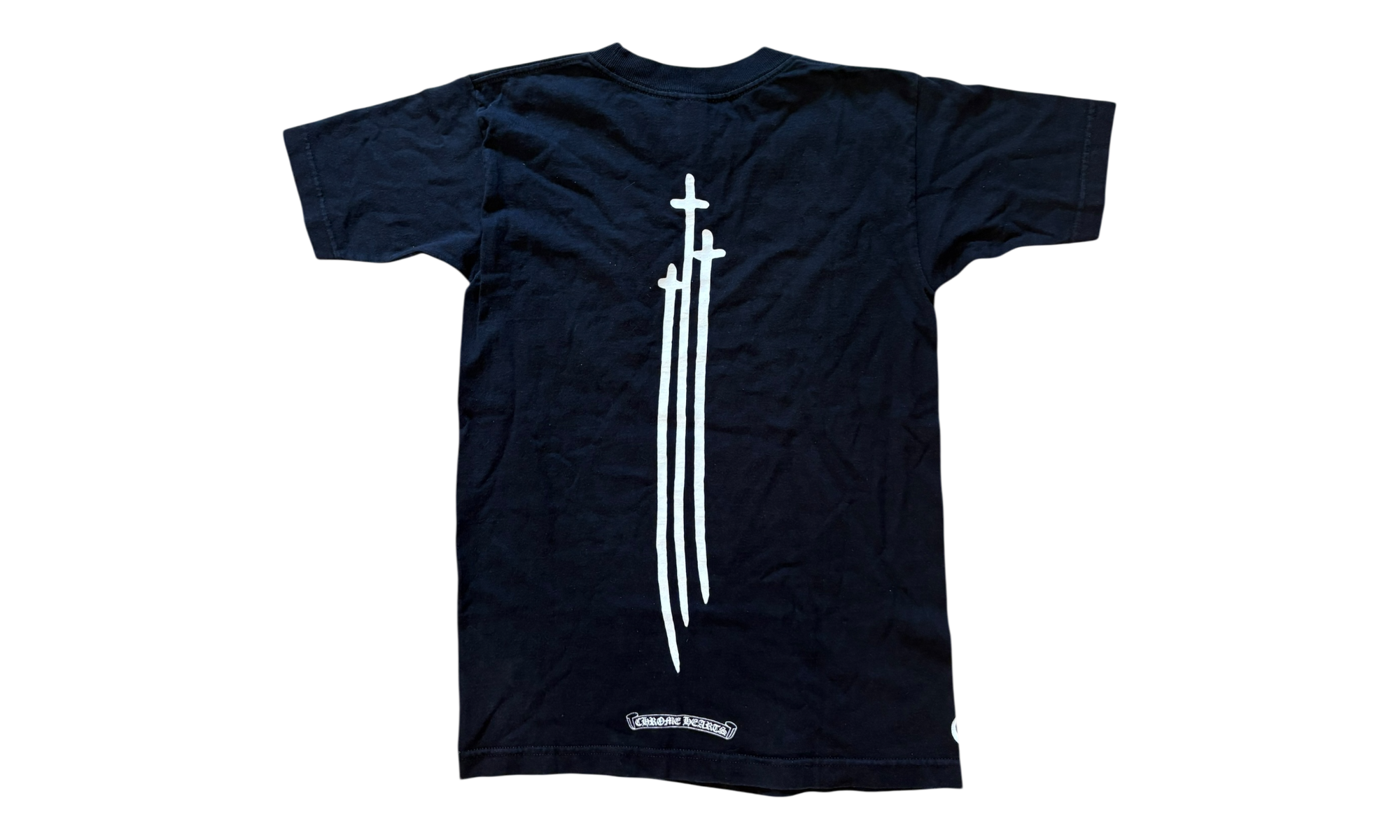 Chrome Hearts Plus Cross Black T-Shirt (PreOwned)