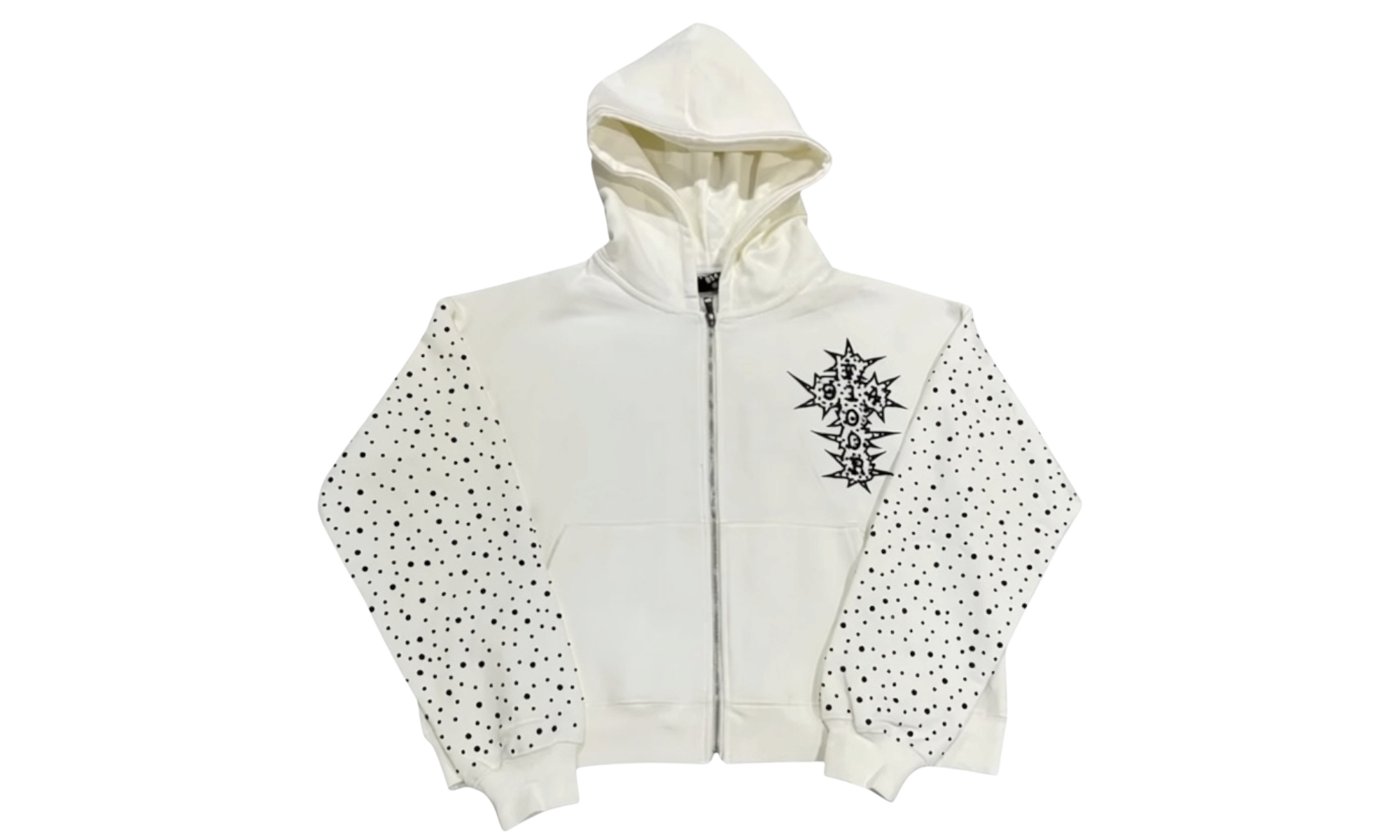 Floor 914 Chromatic White Zip Up Hoodie