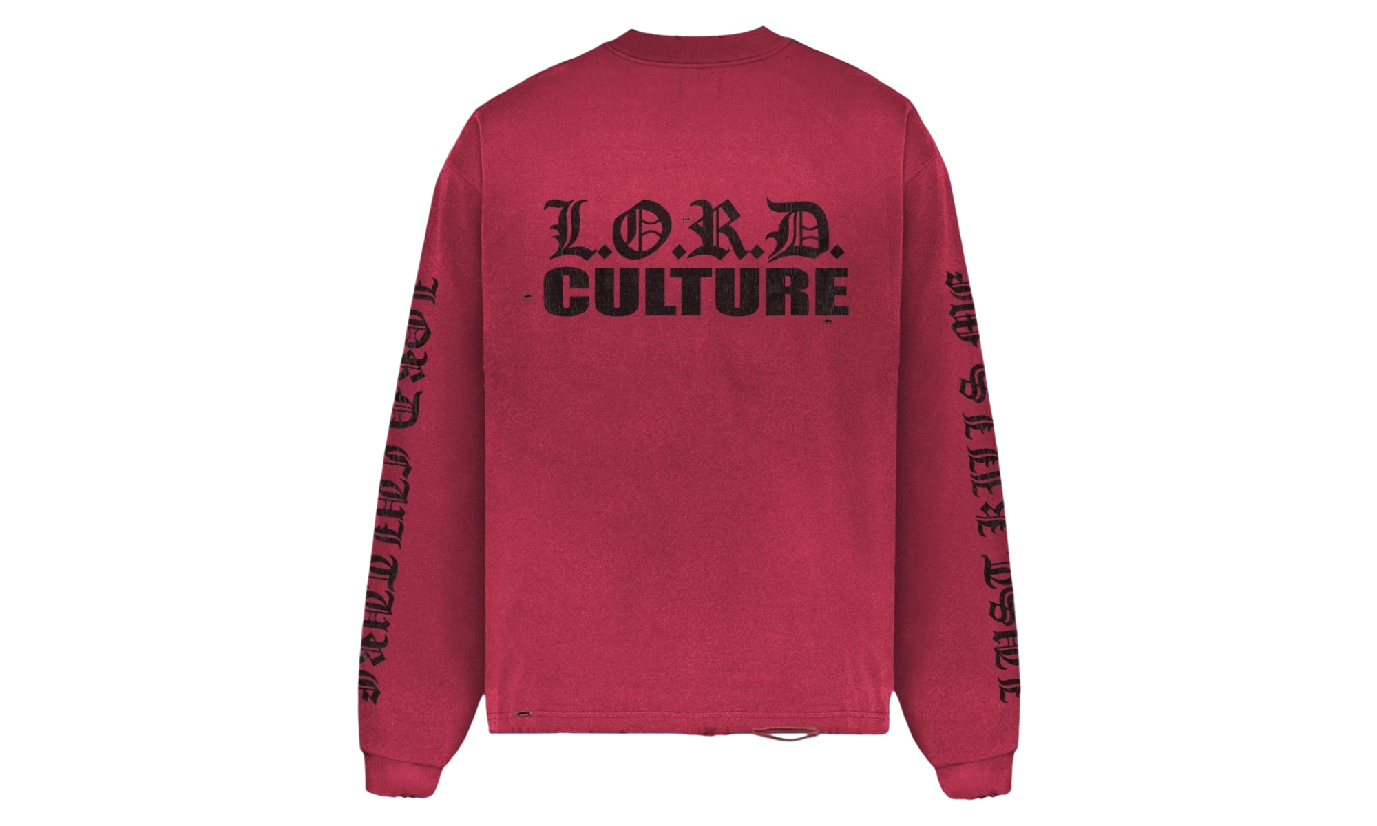 Lord Culture Lust Red Long Sleeve T-Shirt