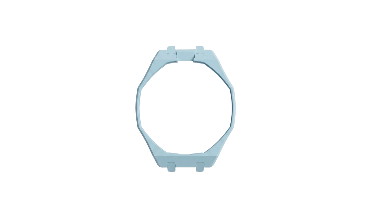 Swatch x Audemars Piguet AP Bioceramic Royal Pop Blaue Acht on Light Blue Rubber Strap & Light Blue Case