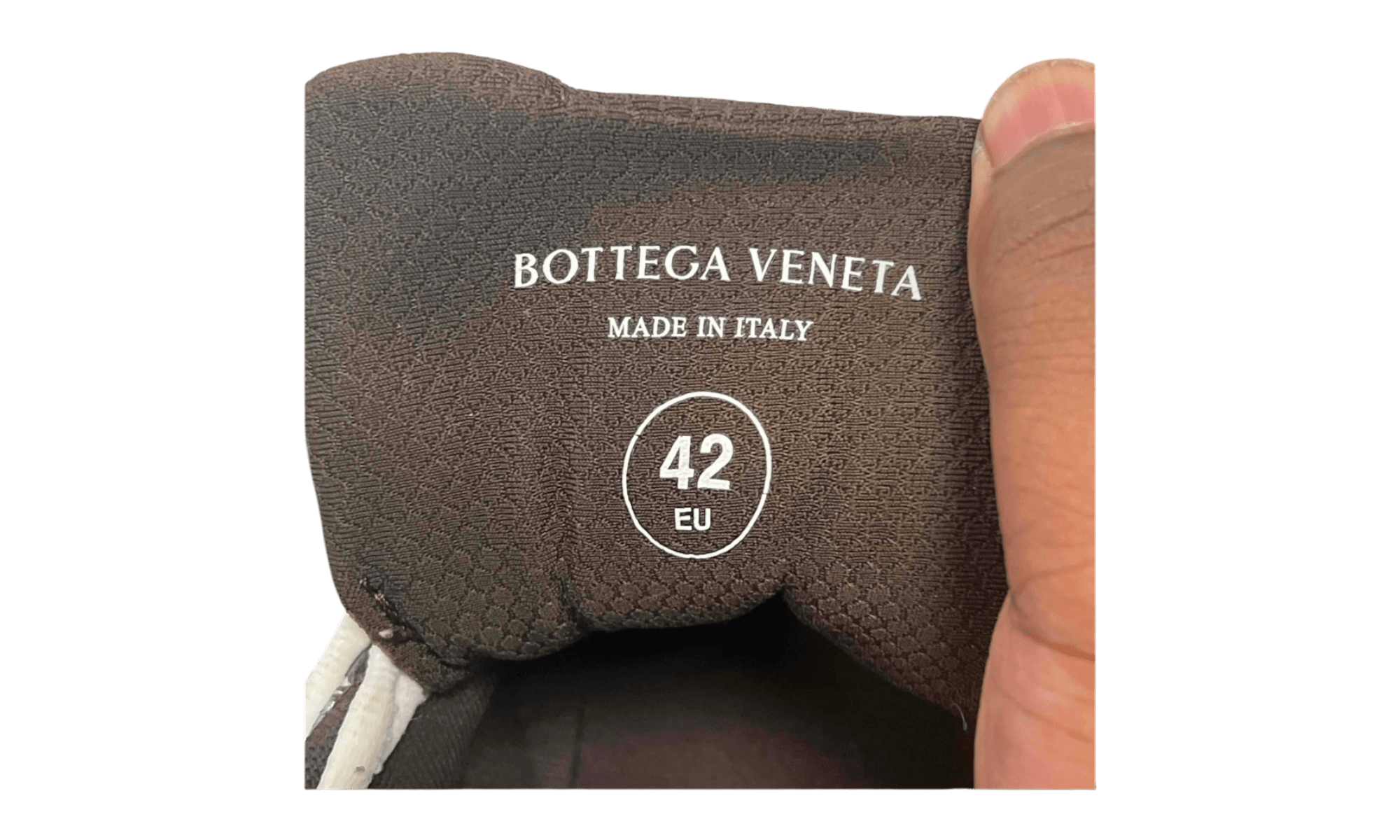 Bottega Veneta Brown Silver Orbit Sneakers (Preowned)