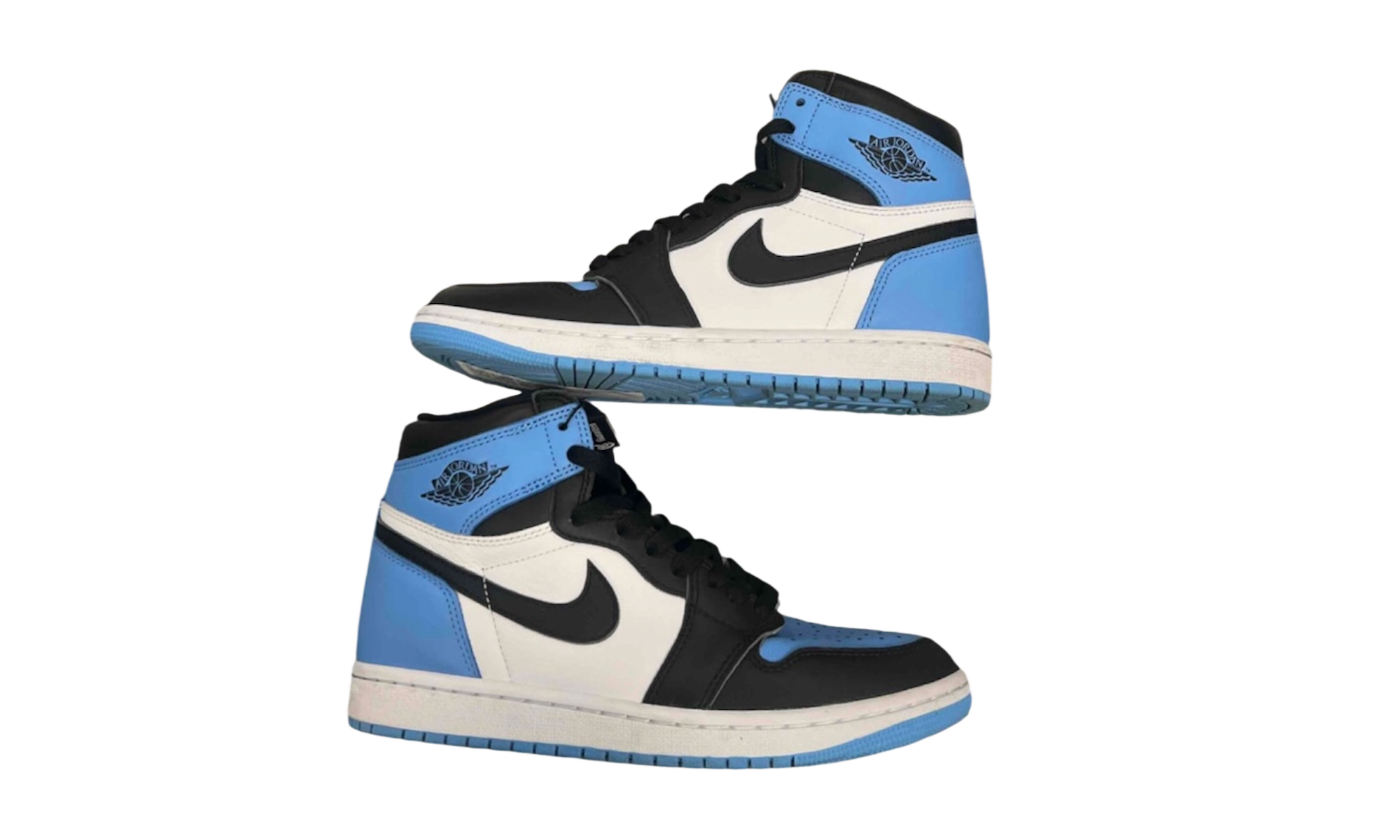 Air Jordan 1 Retro High OG "UNC Toe" (Preowned) (No Box)