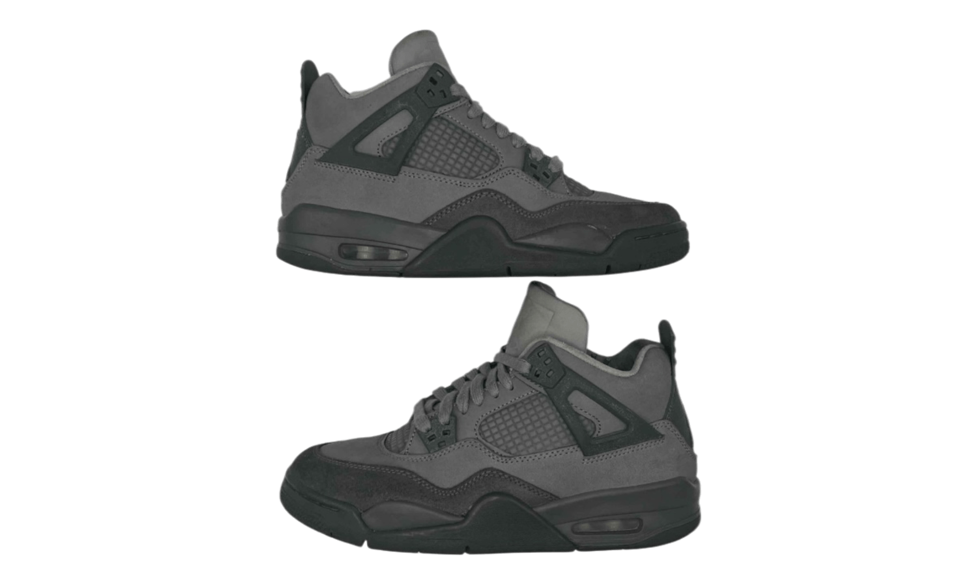 Jordan 4 Retro SE Paris Olympics Wet Cement (GS)(Preowned) (No Box)