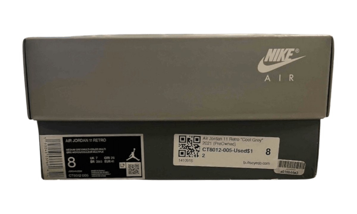 Air Jordan 11 Retro "Cool Grey" 2021 (PreOwned)