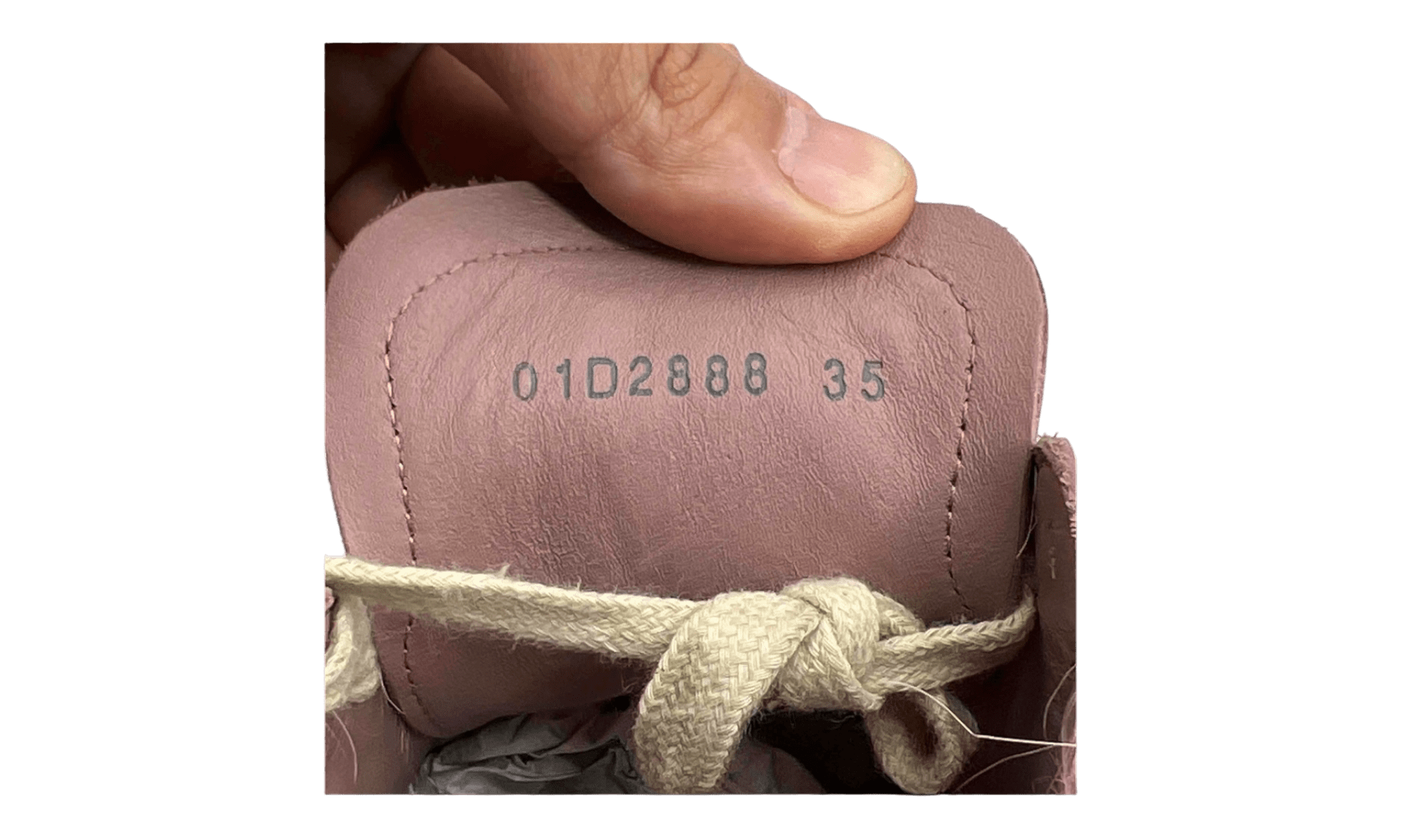 Rick Owens "Dusty Pink" Pelliccia  Vintage Low (PreOwned)