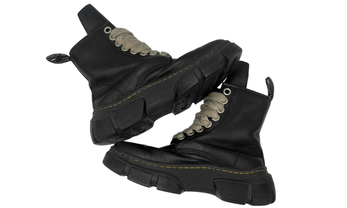 Dr. Martens 1460 DMXL Jumbo Lace Zip Boot Rick Owens Black (PreOwned)