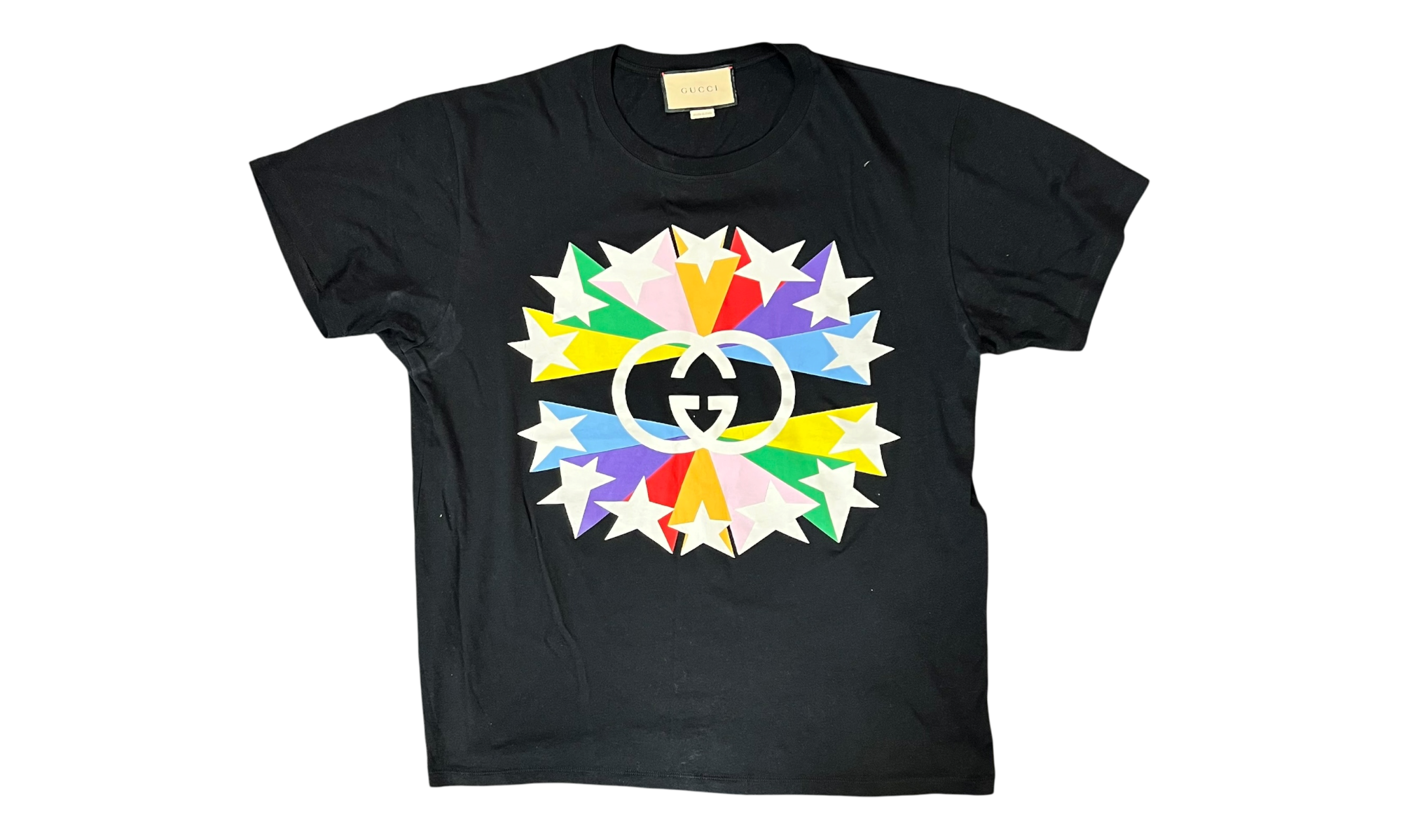 Gucci Interlocking G Starburst T-Shirt (PreOwned)
