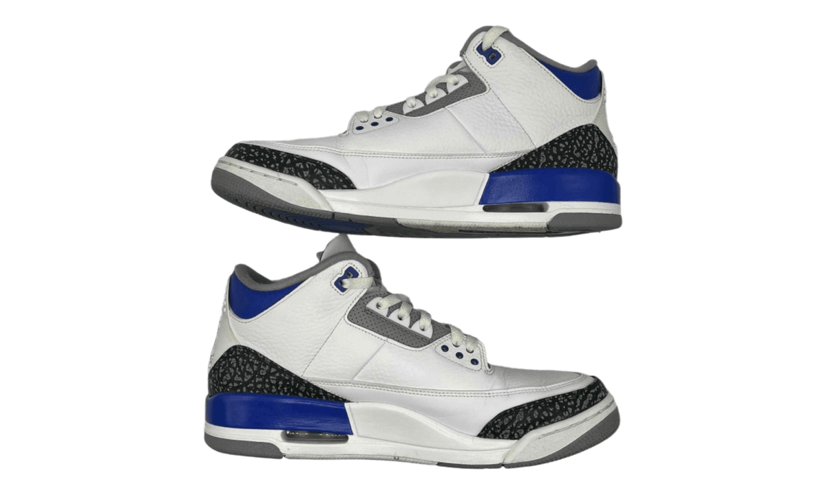Air Jordan 3 Retro "Racer Blue" ( PreOwned )