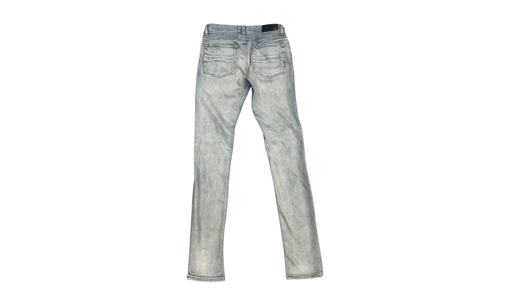 Amiri MX1 Green Suede Blue Jean (PreOwned)