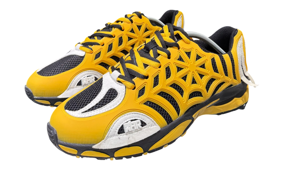 Humans At War With Peace Arachnid Yellow/Black Web Runners