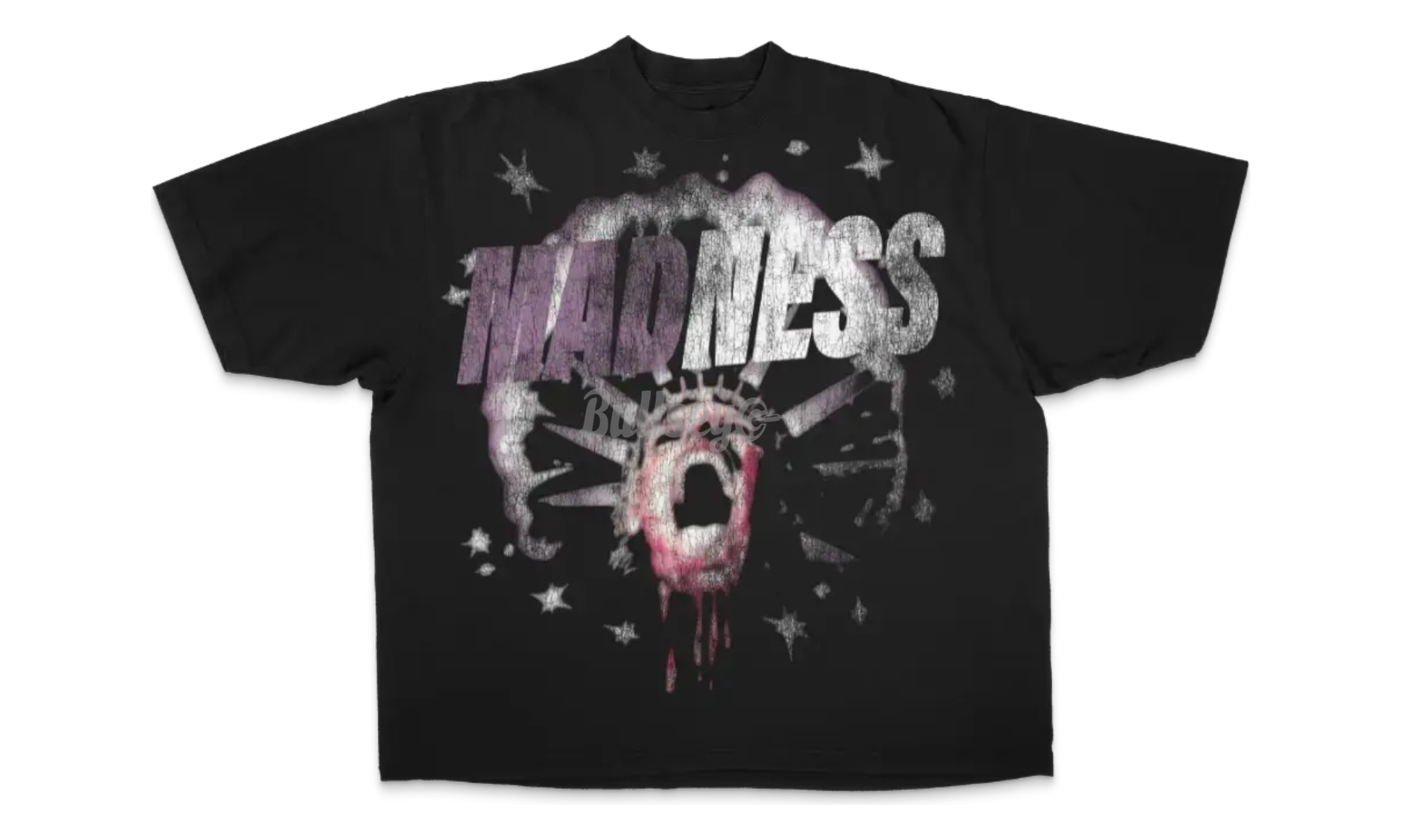 Works Of Madness Mad Saint Black T-Shirt