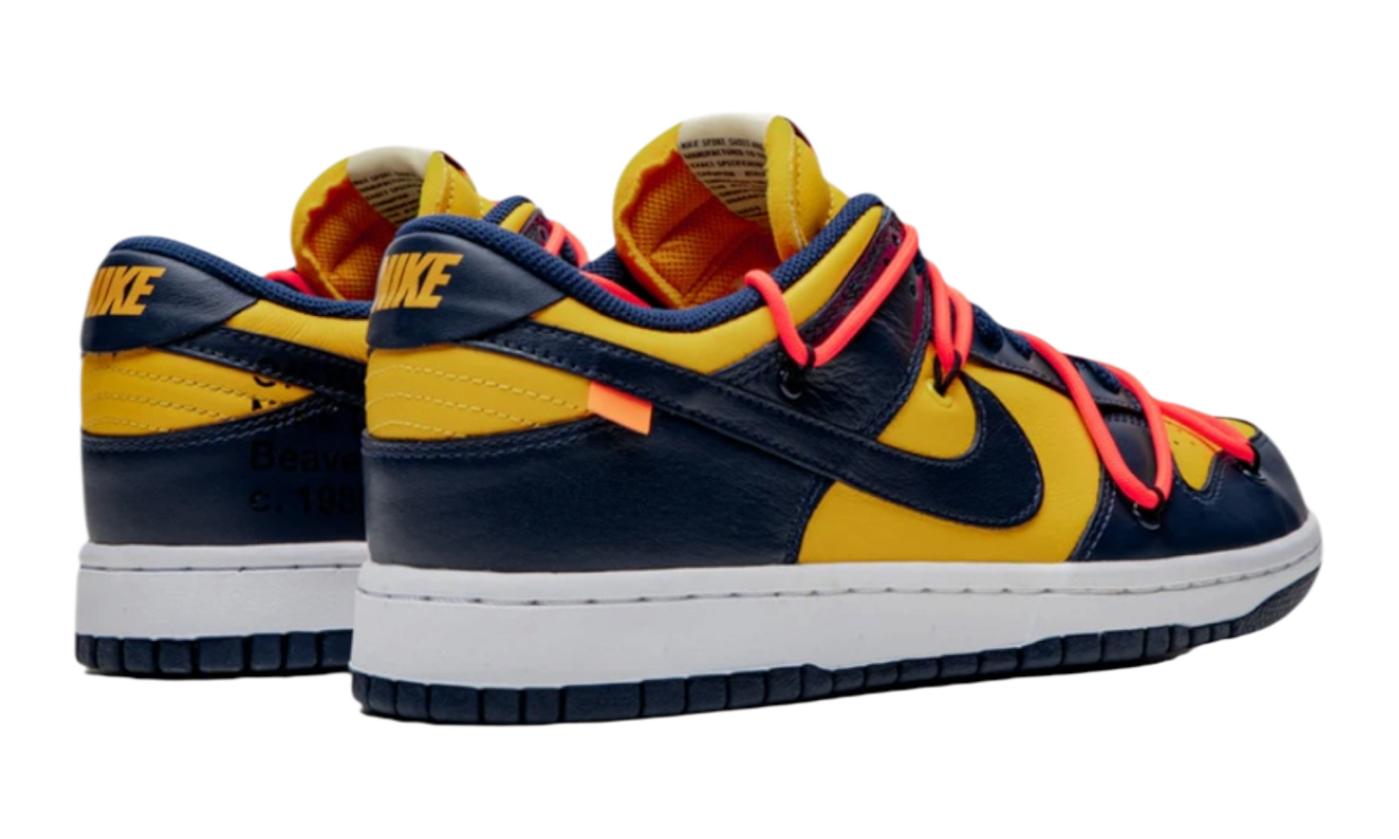 Nike Dunk Low Off-White University Gold