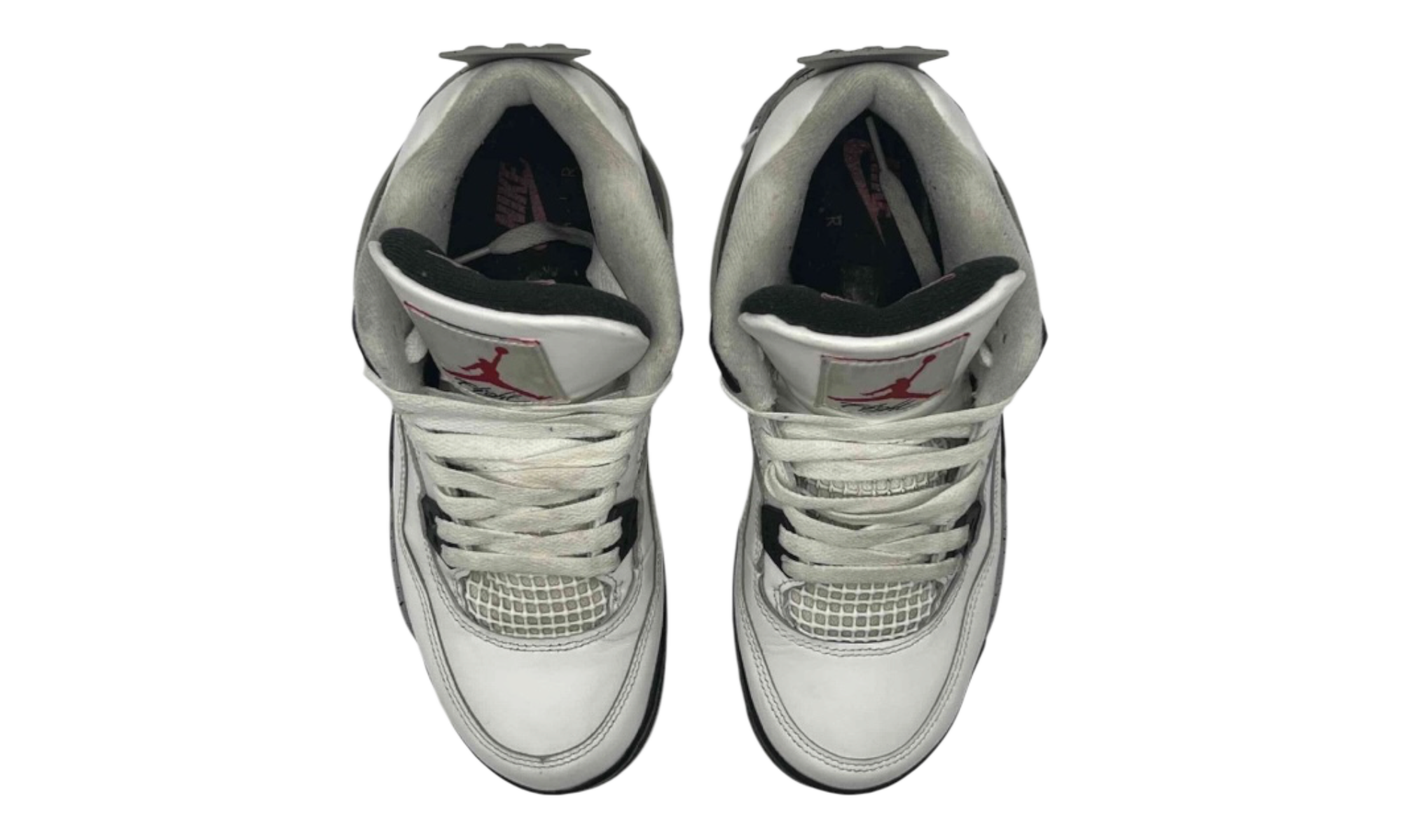 Air Jordan 4 Retro OG "White Cement" GS (2025) (PreOwned) (No Box)