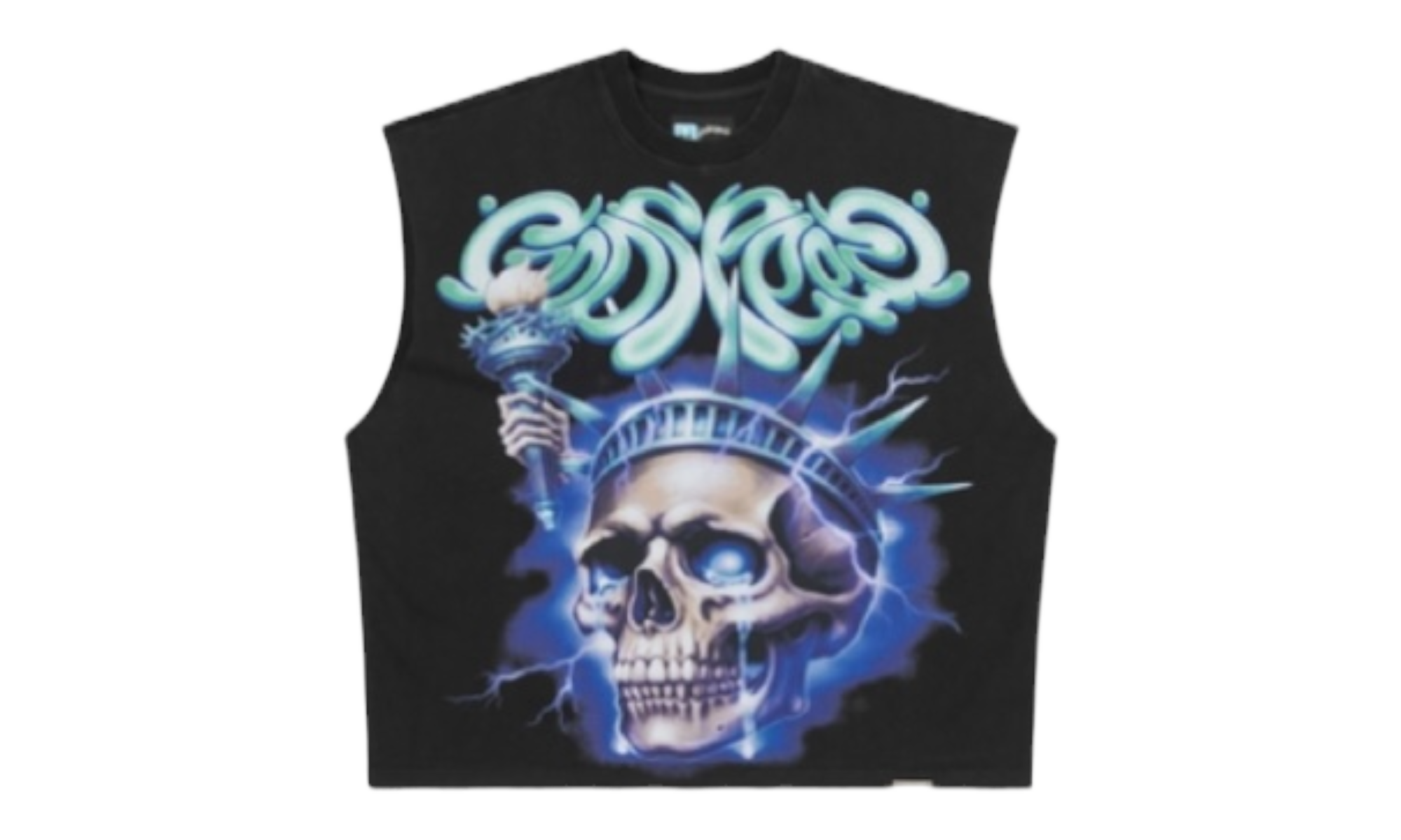 Godspeed Liberty Tears Sleeveless Black T-Shirt