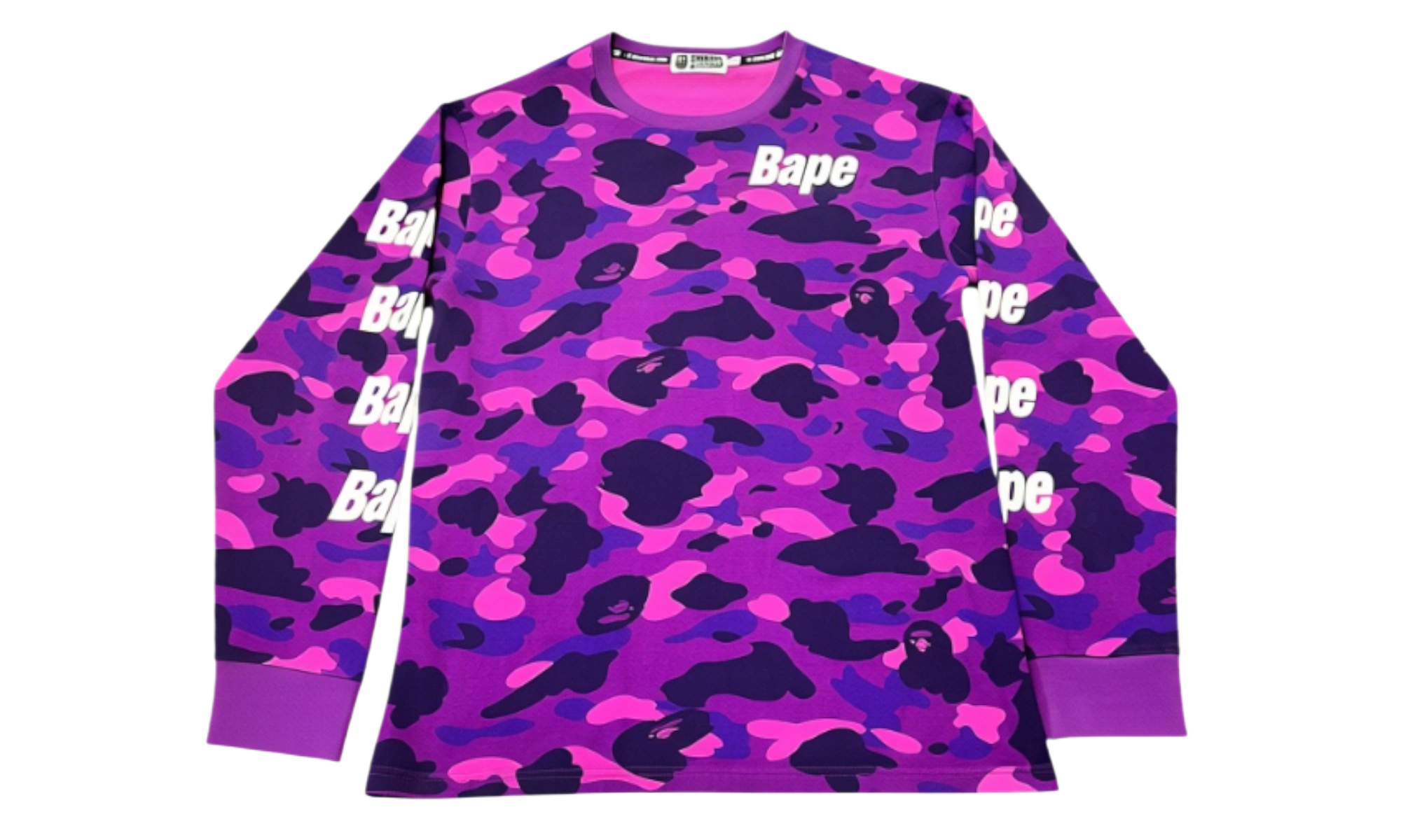 Bape Purple Camo Longsleeve (PreOwned)