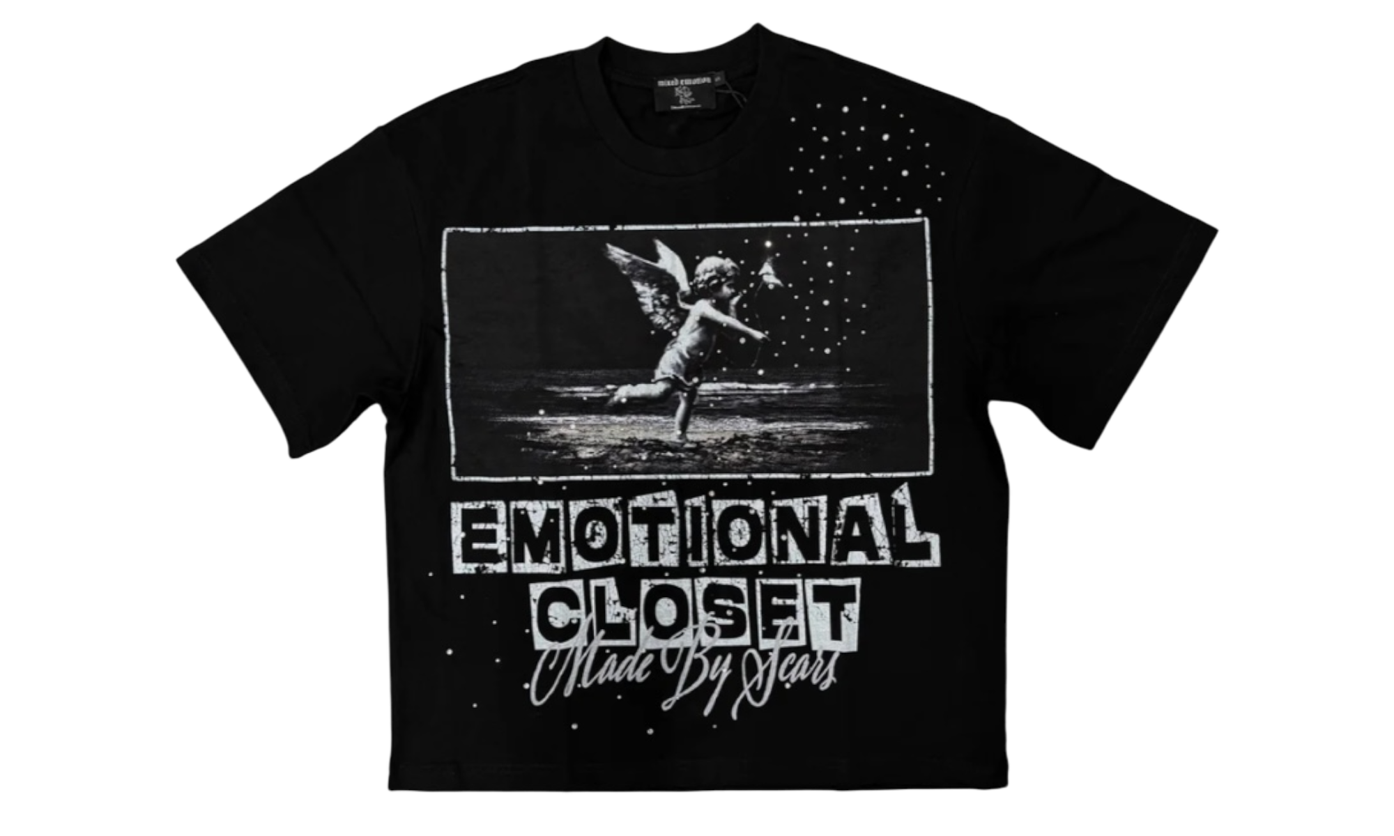 Mixed Emotions Black Scar T-Shirt