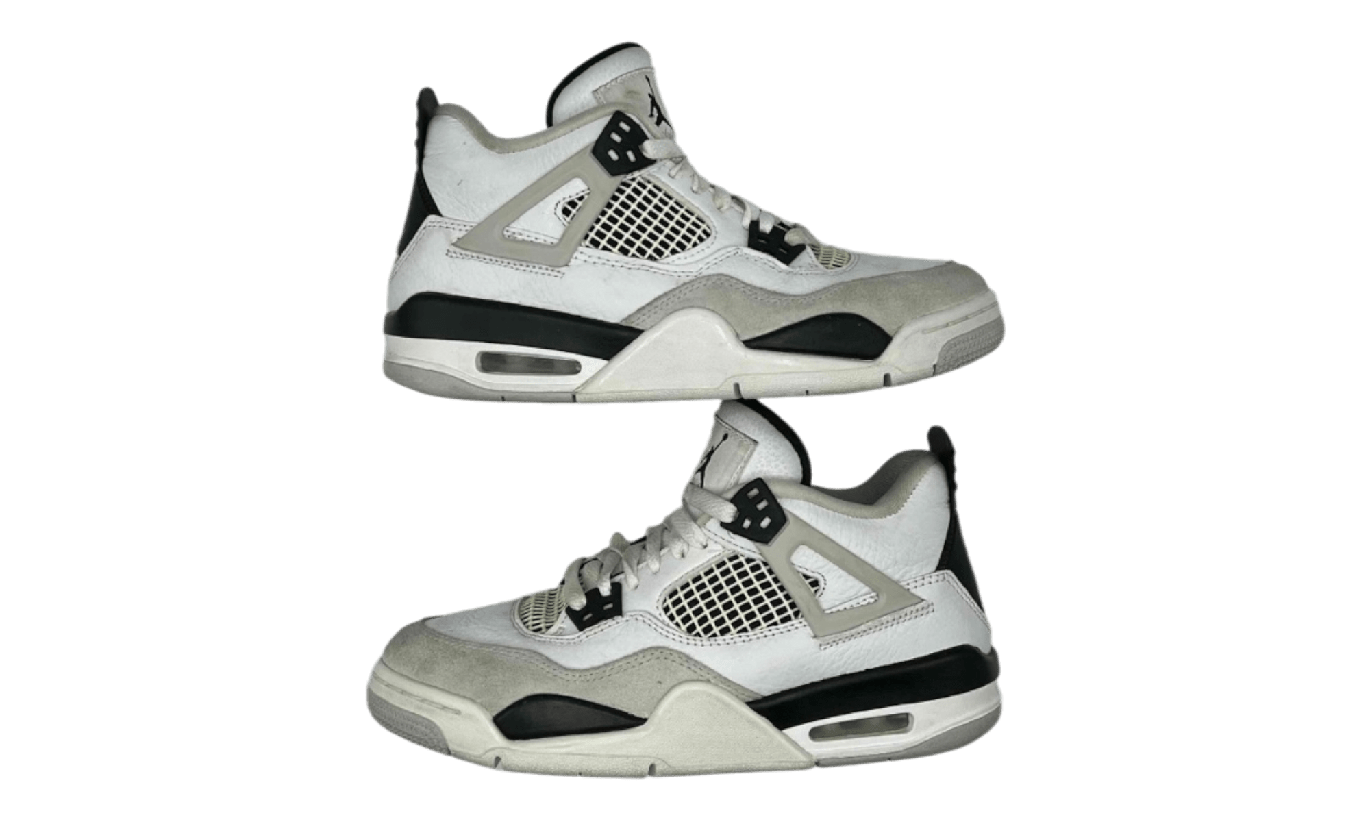 Jordan 4 Retro Military Black (GS) (PreOwned) (No Box)