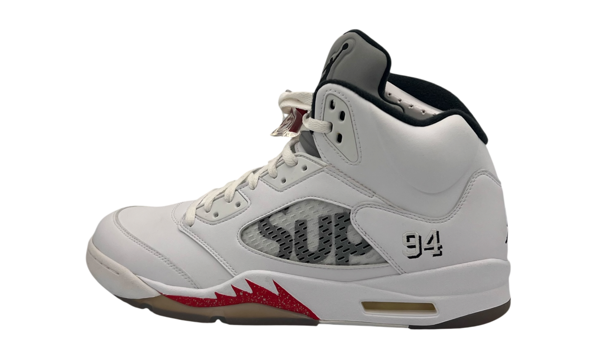 Jordan 5 Retro Supreme White (Yellowing)
