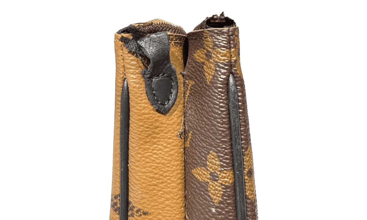 Louis Vuitton Pochette Double Zip Crossbody Bag Monogram Giant Reverse (M69203)