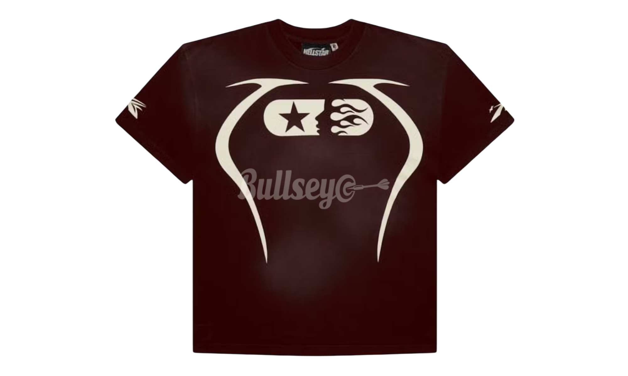 Hellstar Studios Warm-up T Shirt Brown