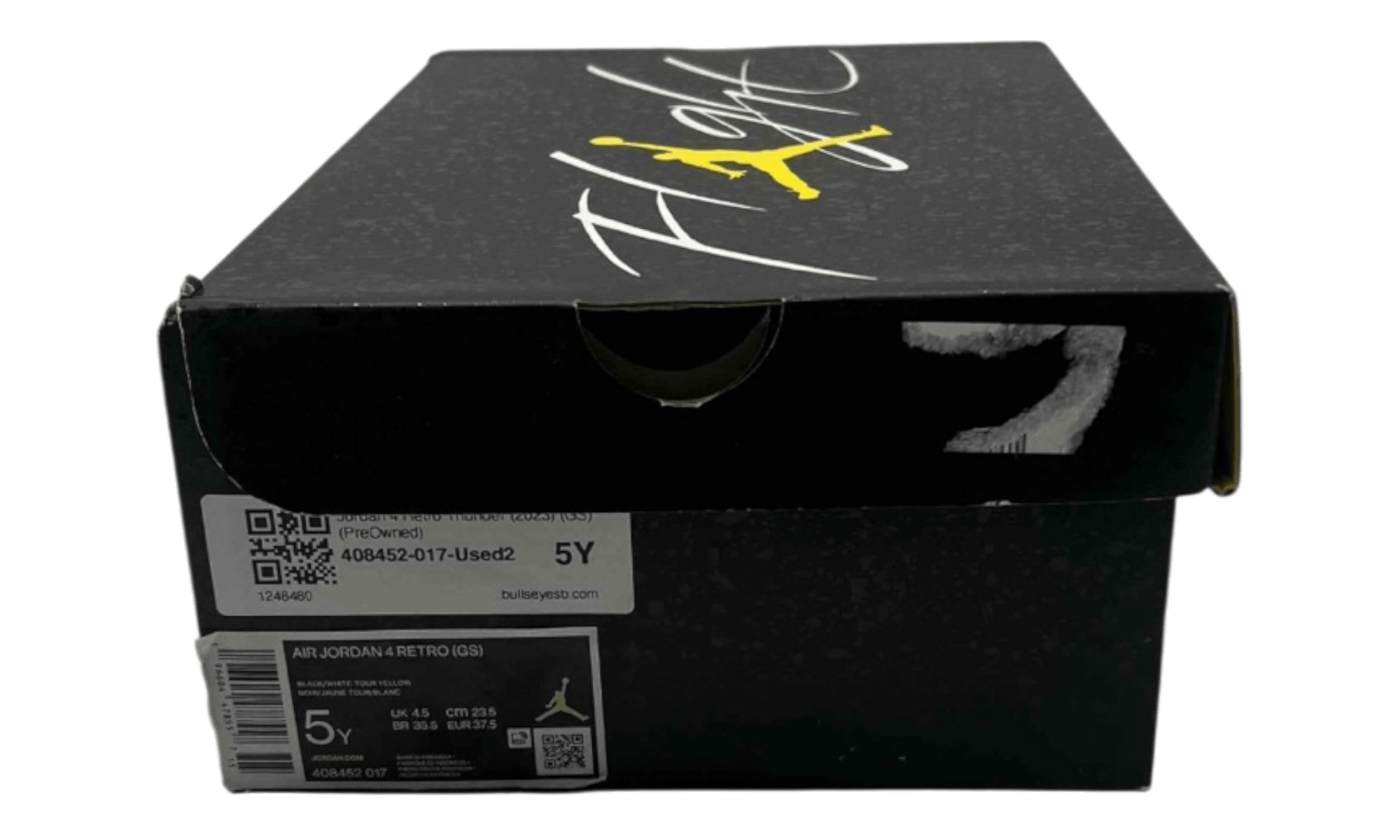 Jordan 4 Retro Thunder (2023) (GS) (PreOwned)