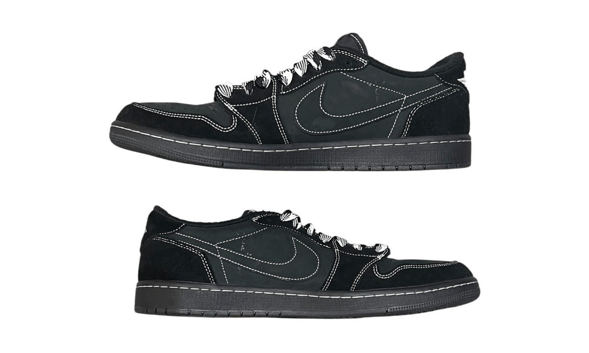 Travis Scott x Air Jordan 1 Low OG SP "Black Phantom" (PreOwned)