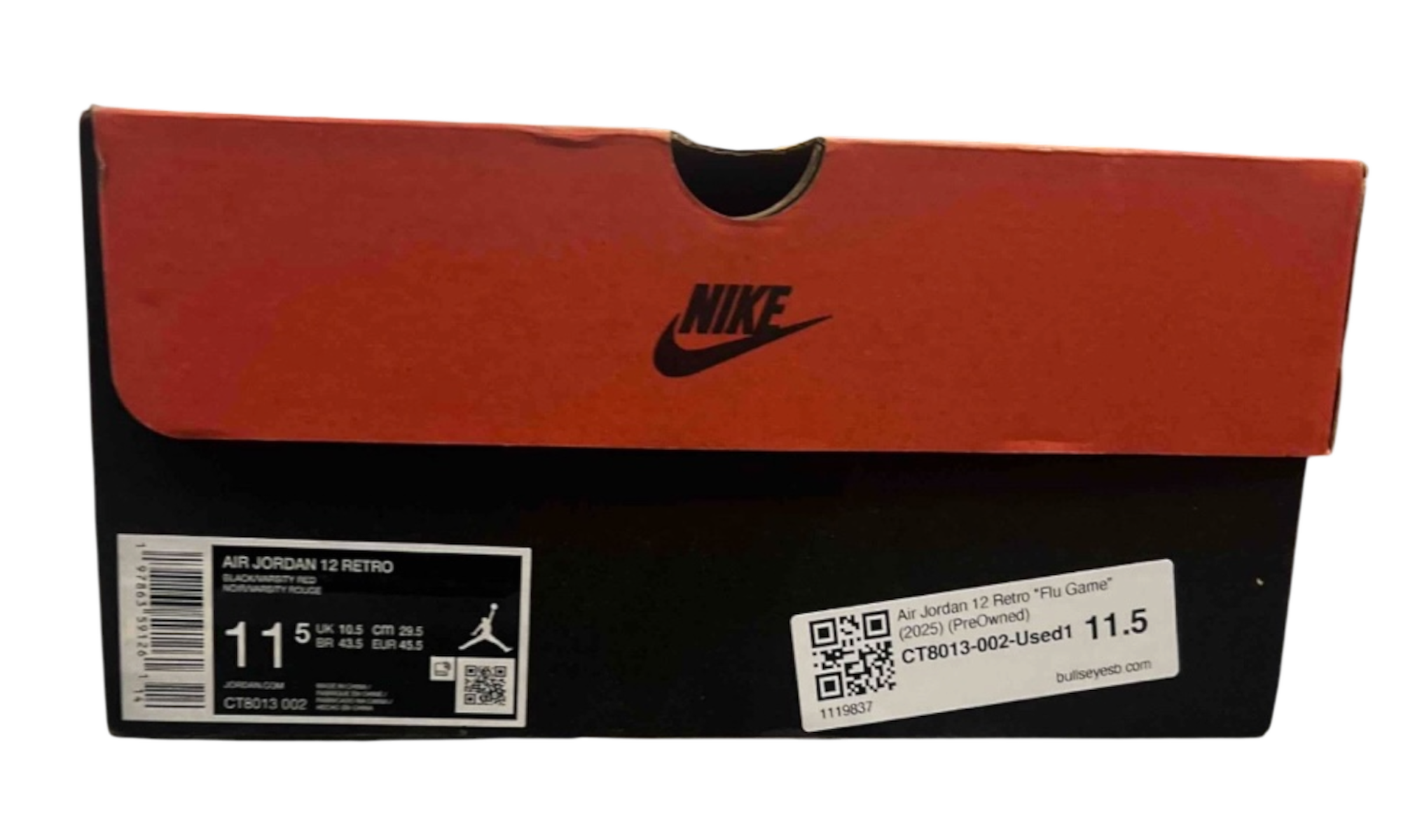 Air Jordan 12 Retro "Flu Game" (2025) (PreOwned)