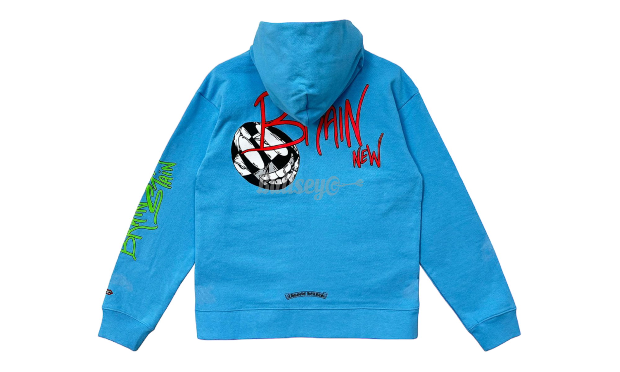 Chrome Hearts Matty Boy Blue Brain New Hoodie (Flawed)