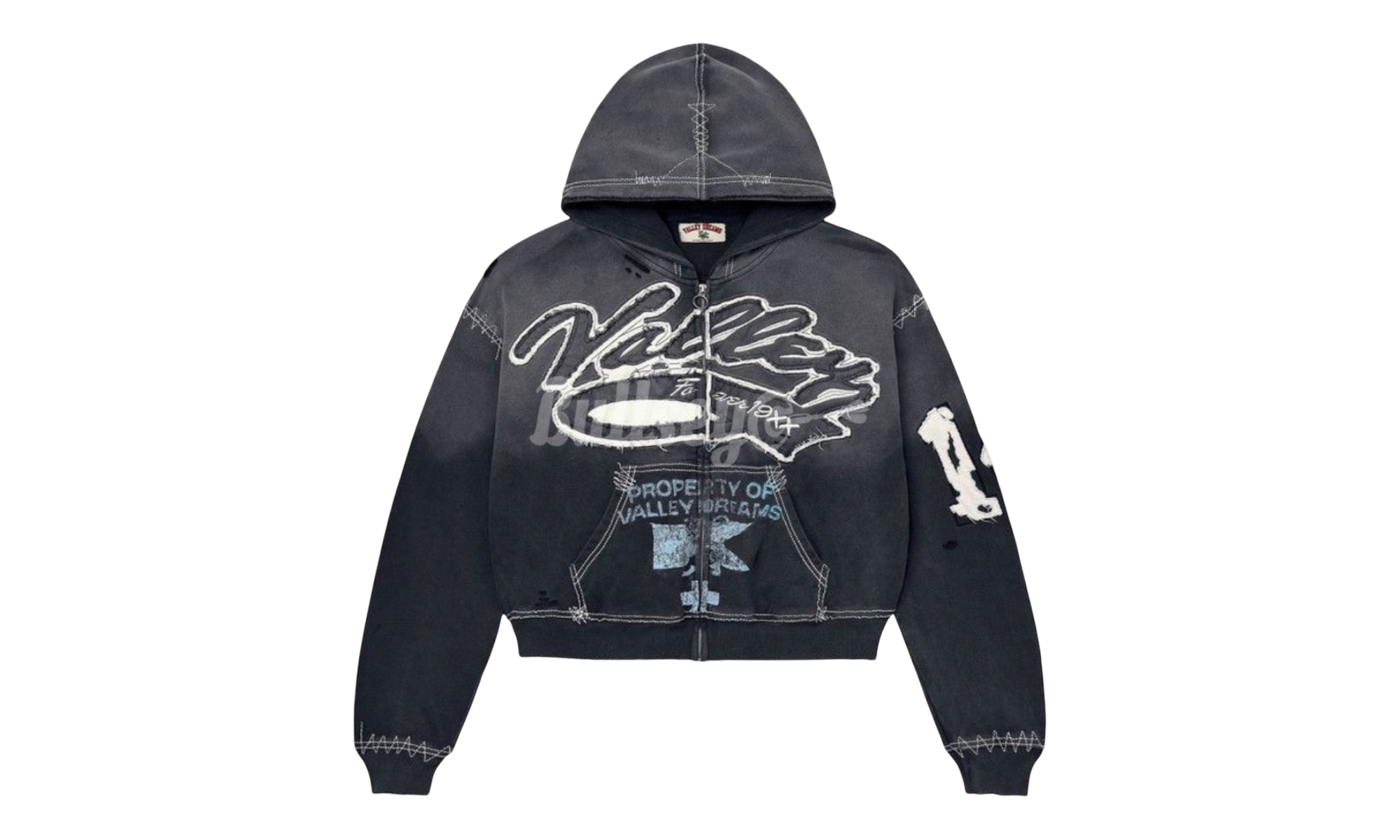 Vale Forever Religion Black Zip-Up