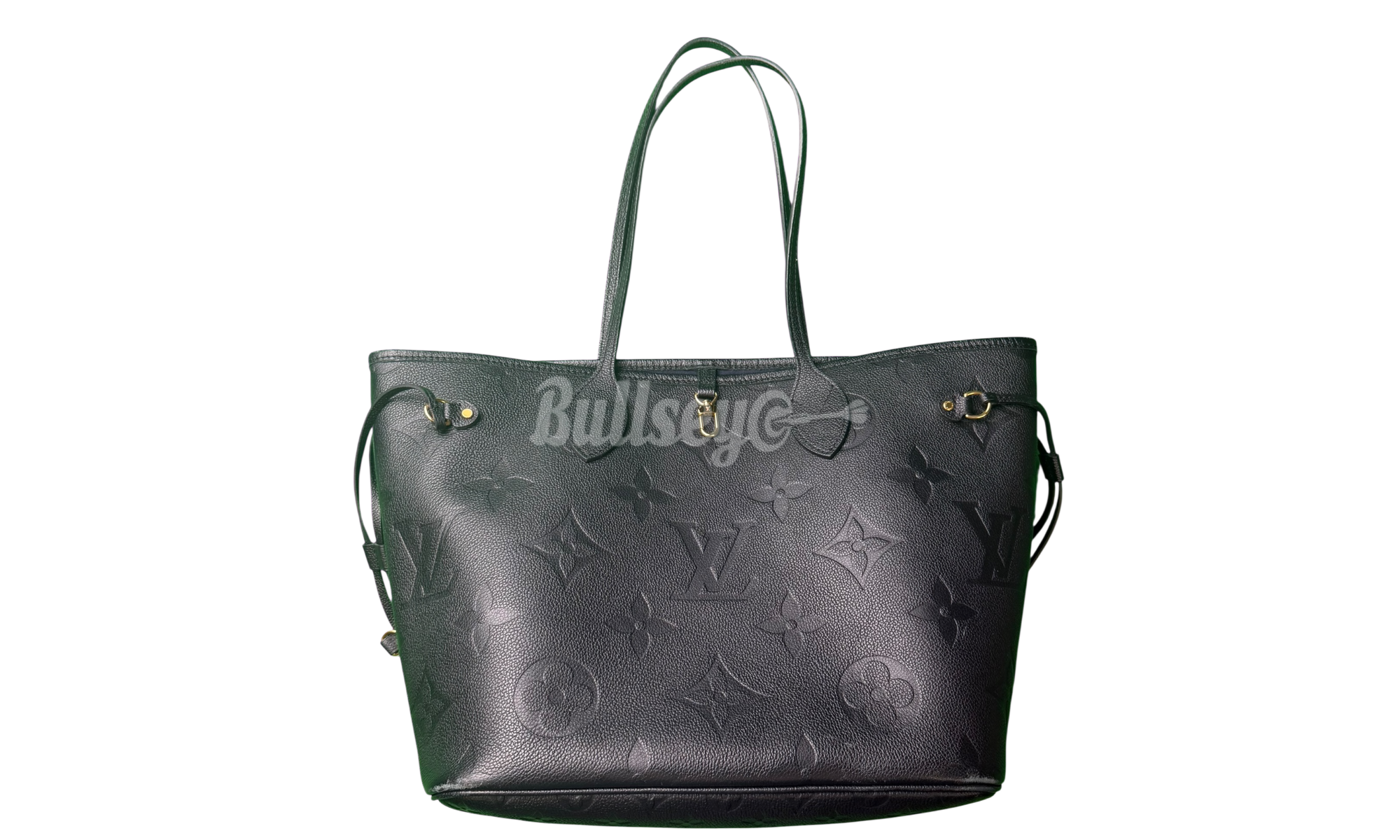 Louis Vuitton Empreinte Monogram Giant Neverfull MM Black Purse