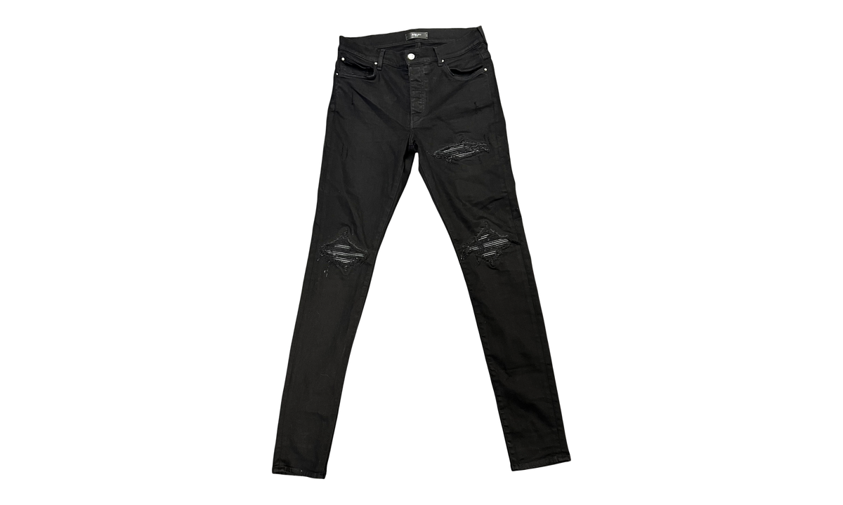 Amiri Black On Black Patch Mx1 (PreOwned)