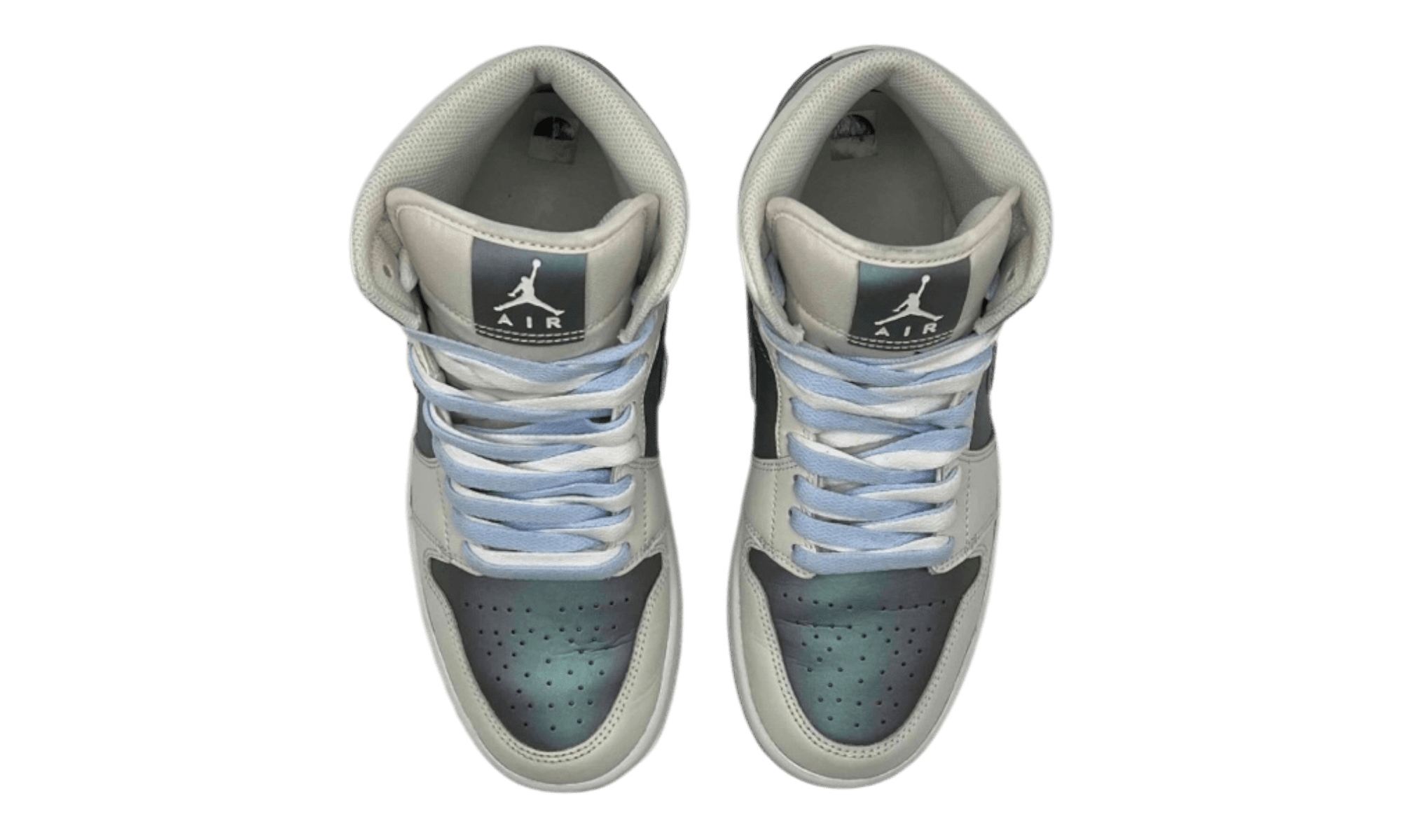 Jordan 1 Mid SE Phantom Iridescent (PreOwned) (No Box)