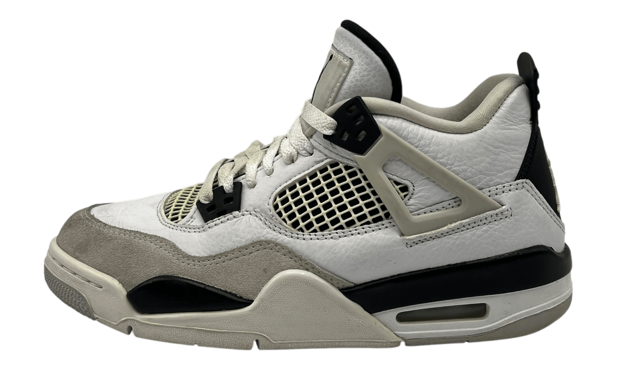 Jordan 4 Retro Military Black (GS) (PreOwned) (No Box)