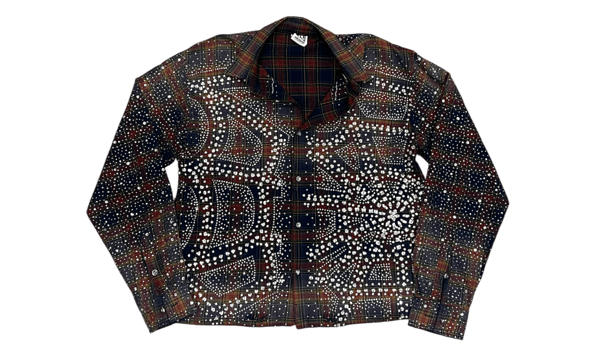 Vale Purple Fever Rhinestone Flannel (Preowned)