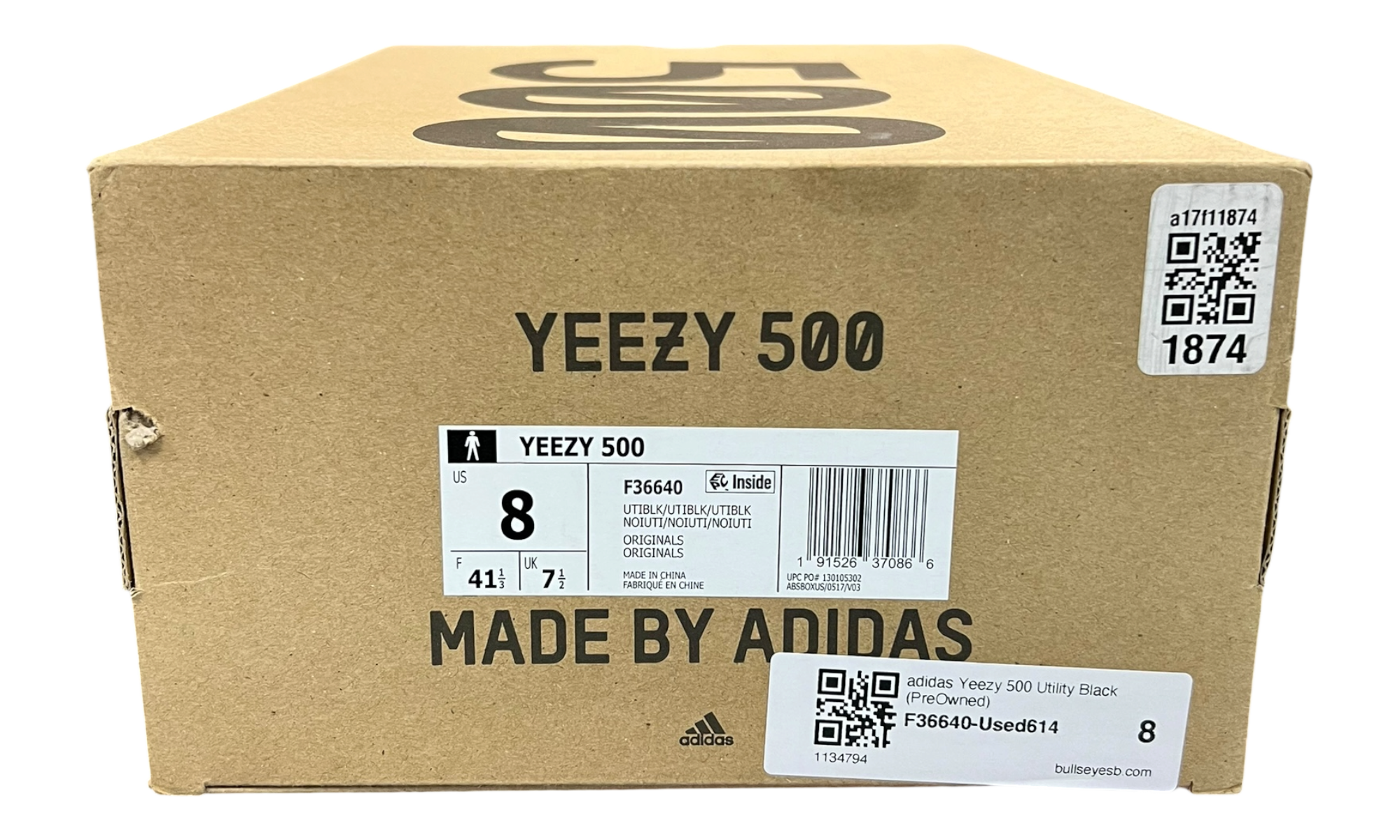 adidas Yeezy 500 Utility Black (PreOwned)