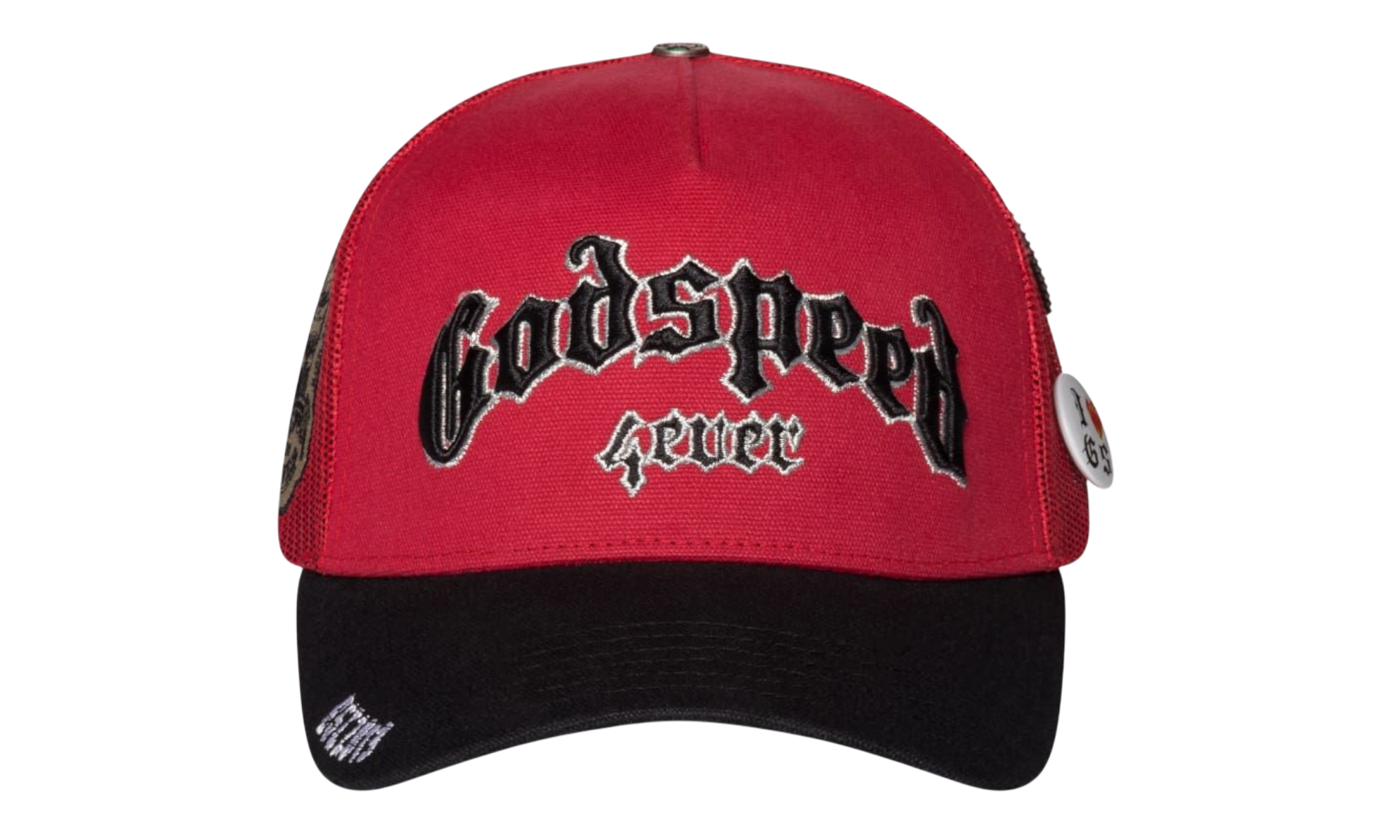Godspeed Forever Red/Black Trucker Hat