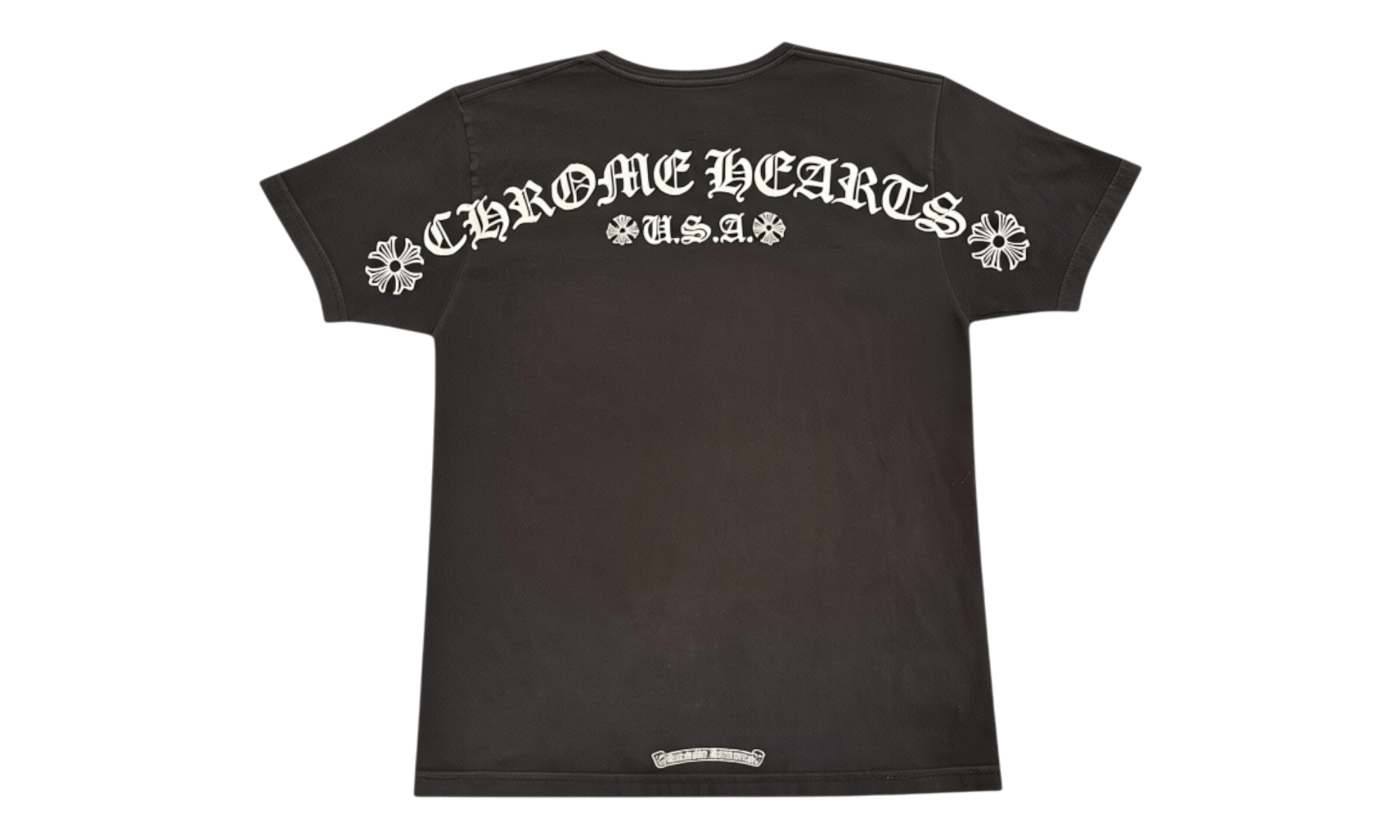 Chrome Hearts USA Shoulder Logo Black T-Shirt (PreOwned)