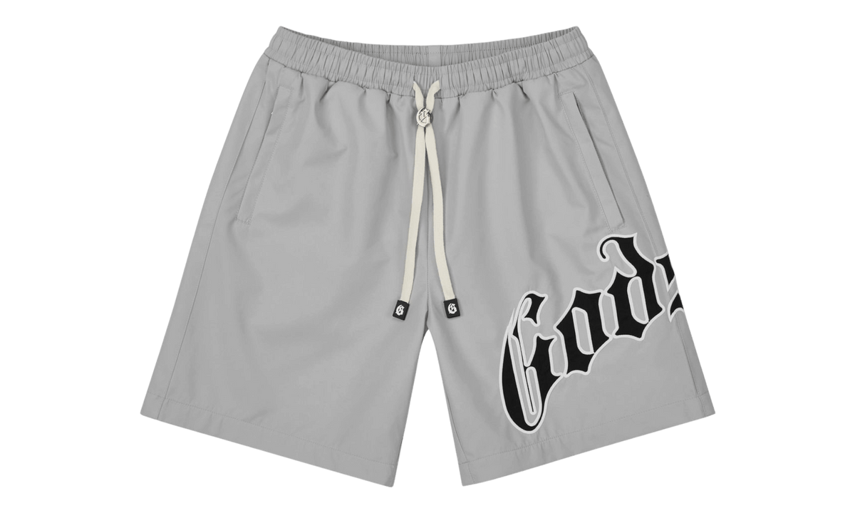 Godspeed OG Logo Nylon Grey Shorts