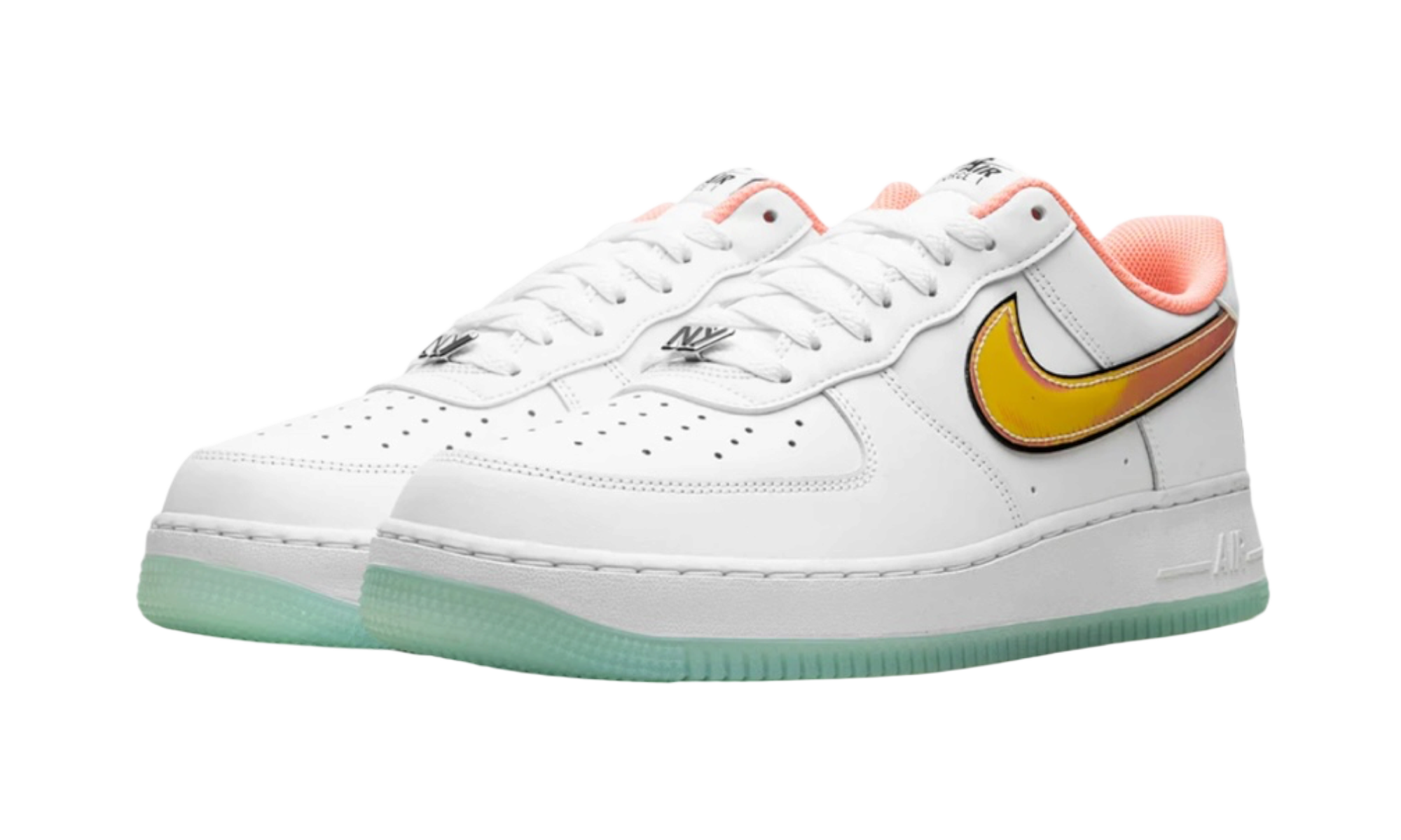 Nike Air Force 1 Low NY vs. NY White Crimson Pulse