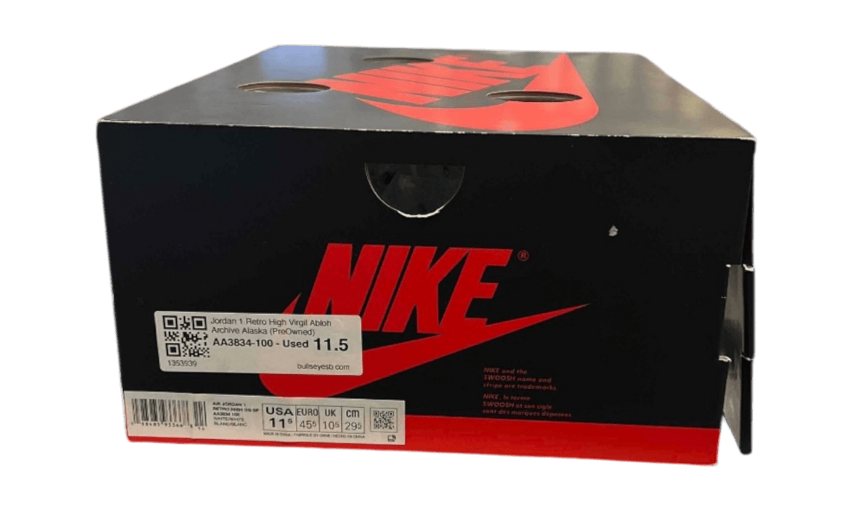 Jordan 1 Retro High Virgil Abloh Archive Alaska (PreOwned)