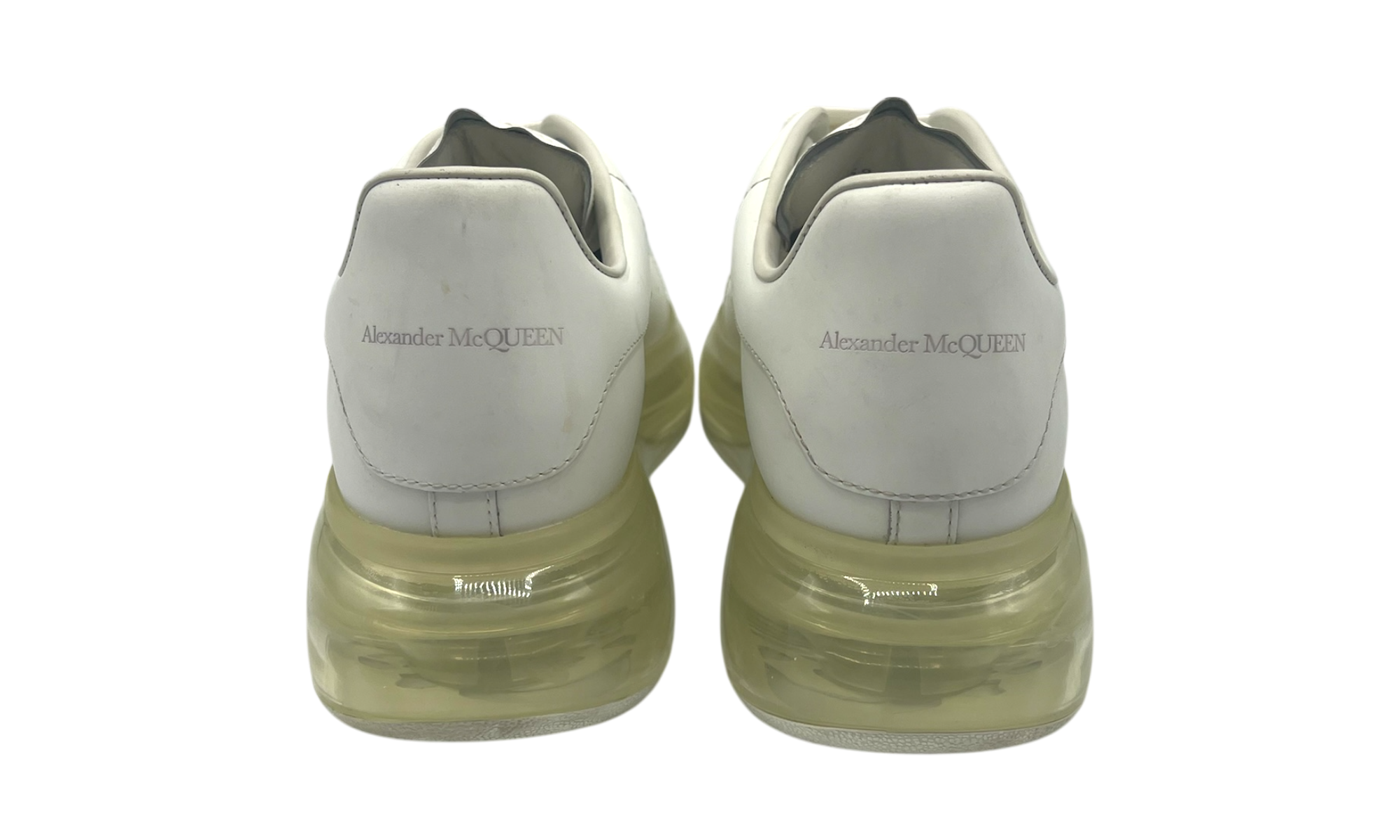 Alexander McQueen Oversized "Clear Sole White" (PreOwned)