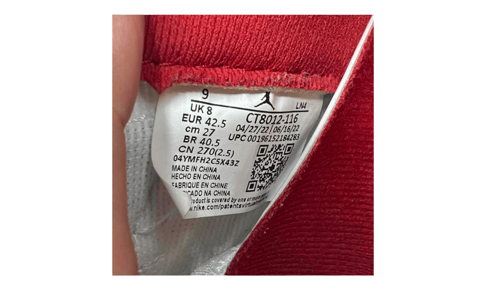 Air Jordan 11 Retro "Cherry" (PreOwned)