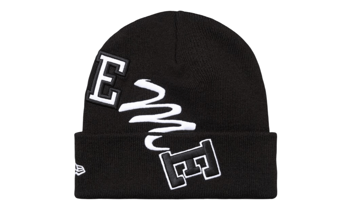 Supreme New Era Big Arc Beanie Black