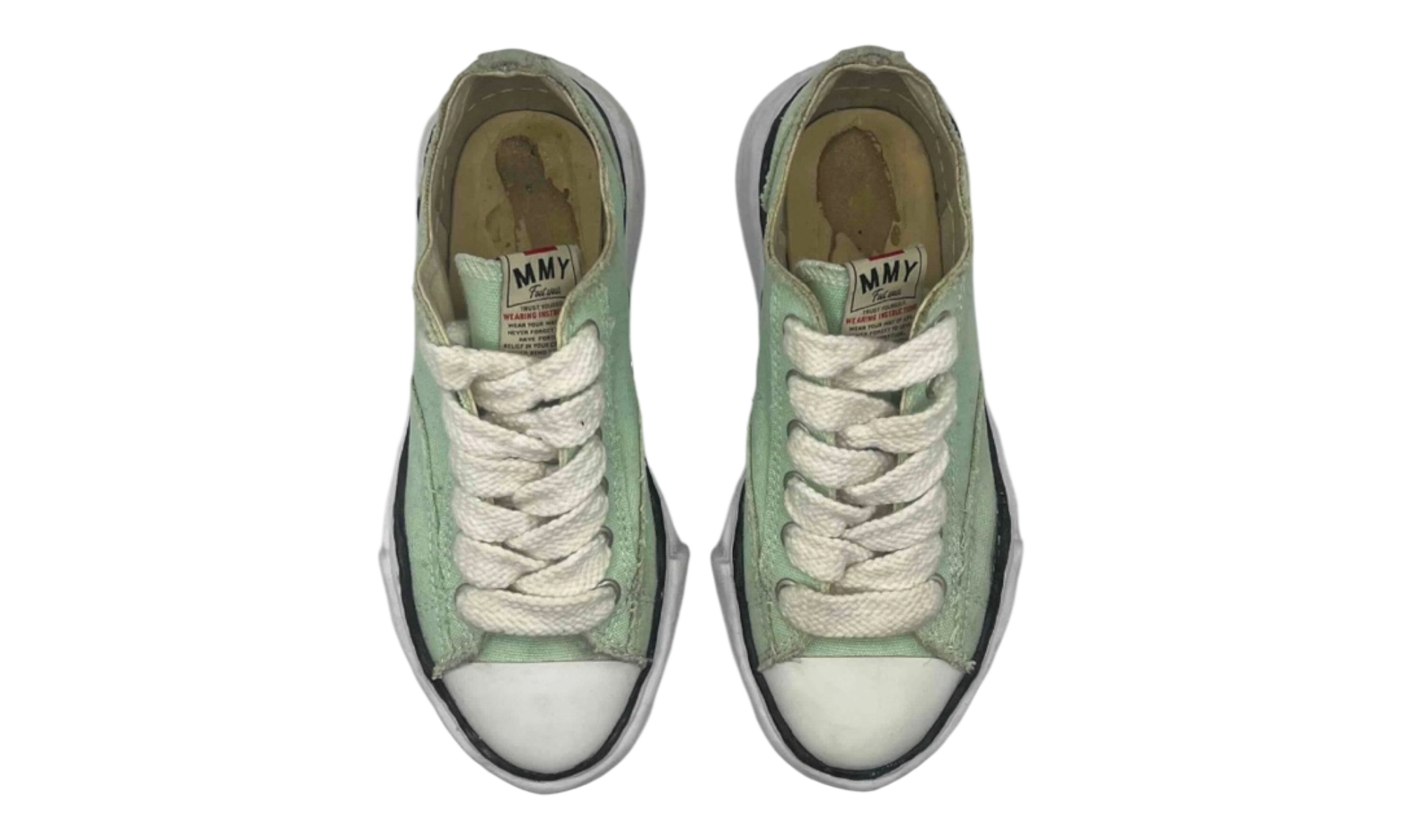 Maison Mihara Yasuhiro Peterson OG Sole Canvas Low Mint (PreOwned) (No Insoles)