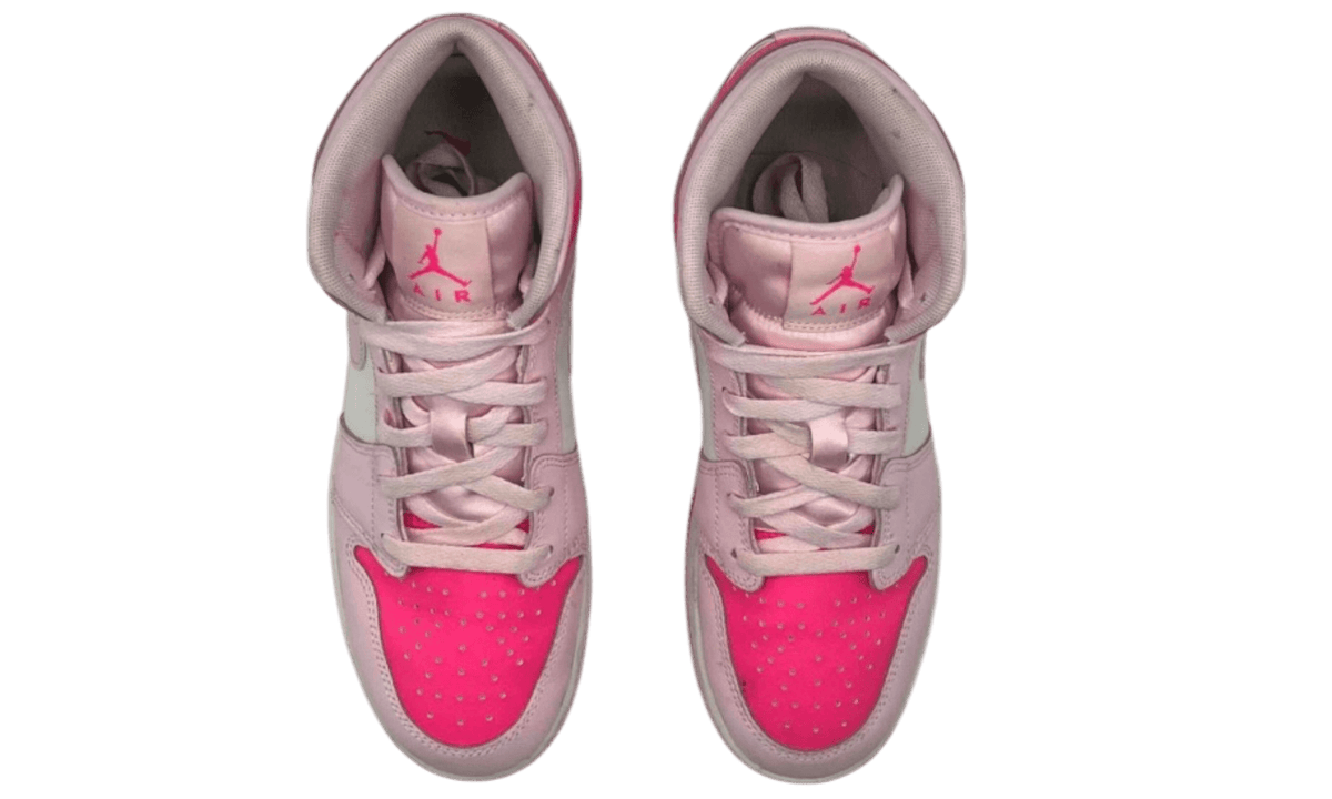 Jordan 1 Mid Fierce Pink (GS) (PreOwned) (No Box)