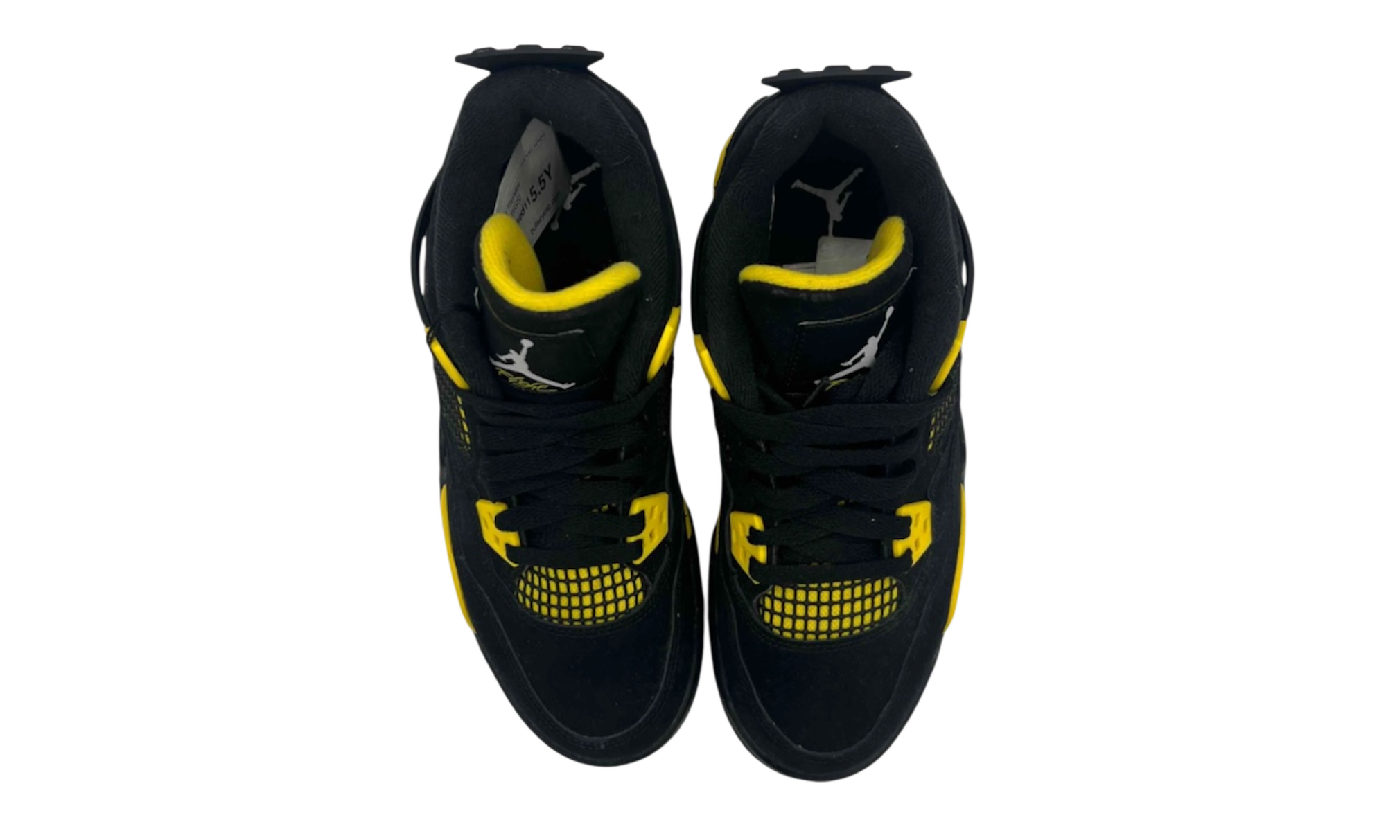 Jordan 4 Retro Thunder (2023) (GS) (Preowned) (No Box)